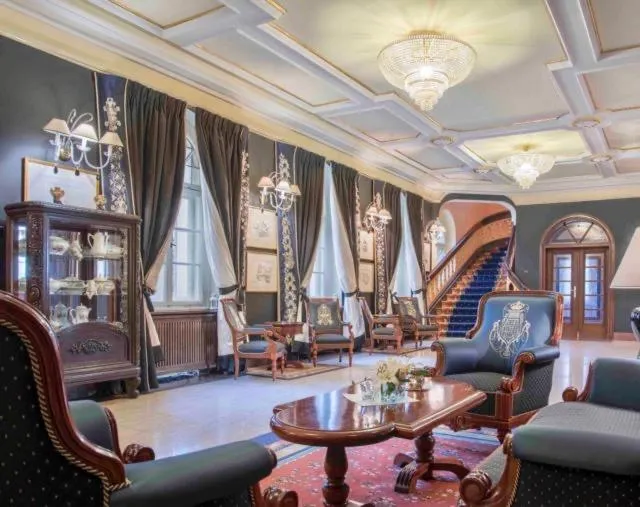 Seating area in Rezydencja Willa Park & Restauracja