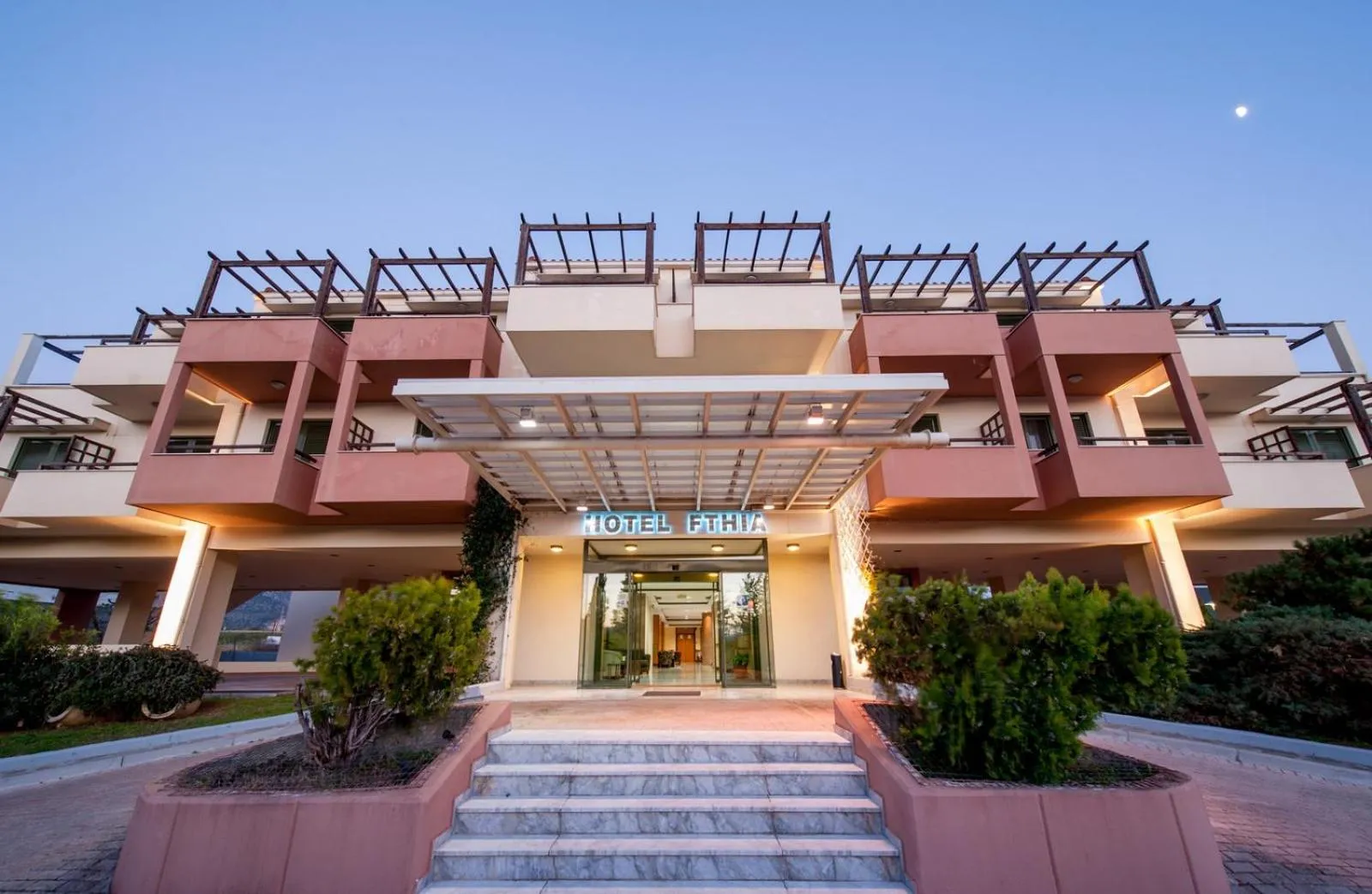 Property building in Fthia Hotel