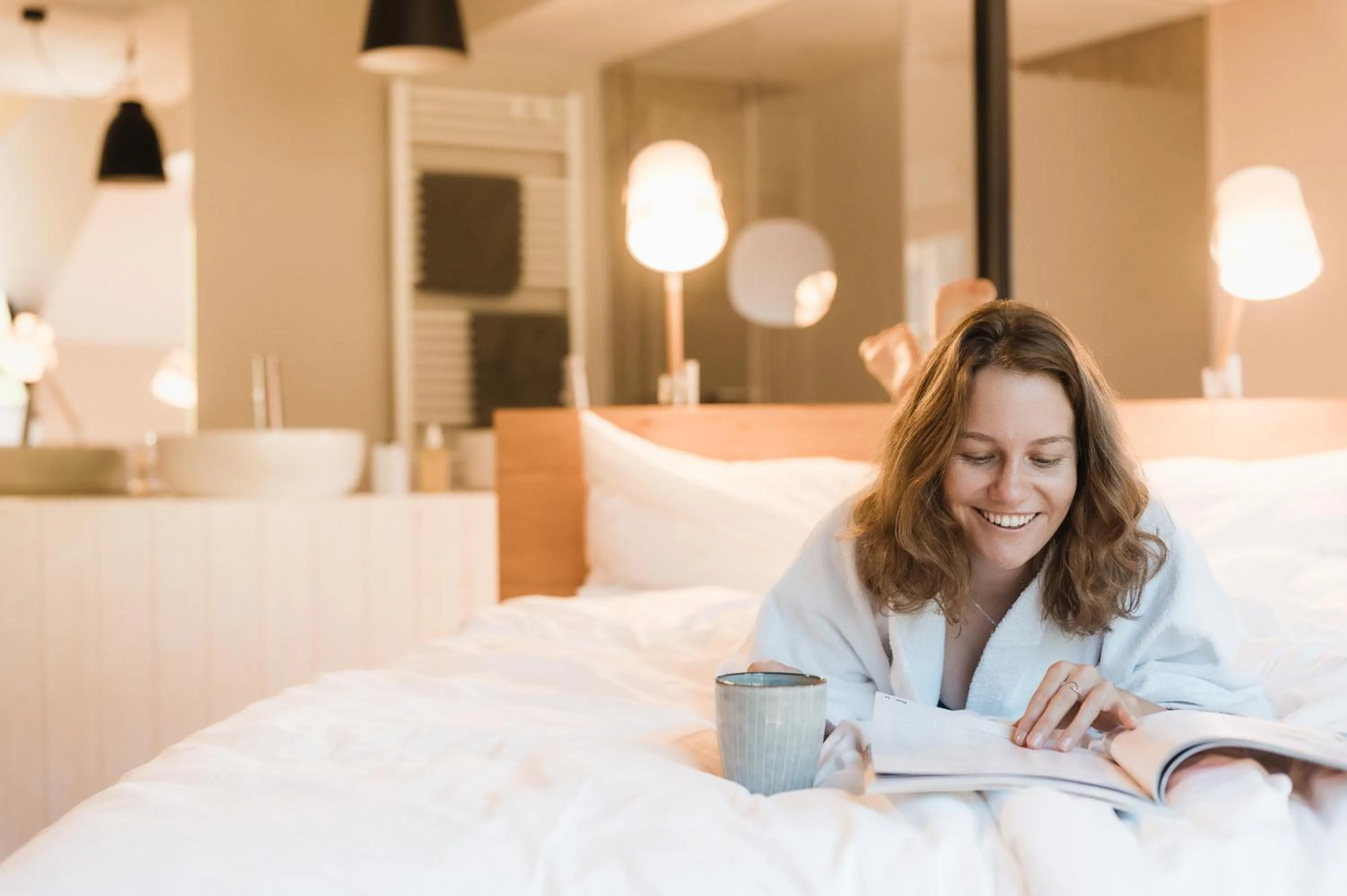 Bed in Hotel Rössle