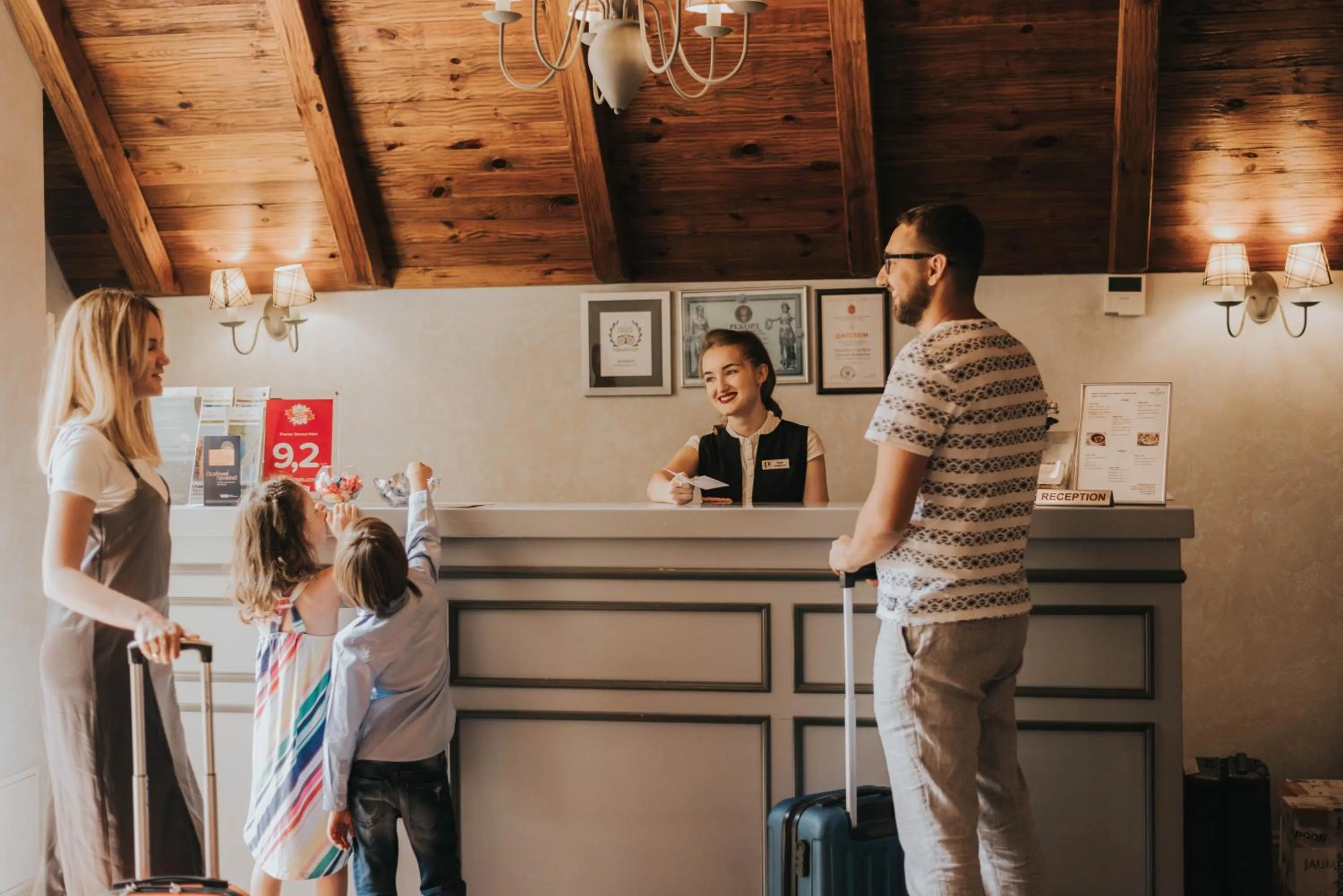Staff in Premier Geneva Hotel