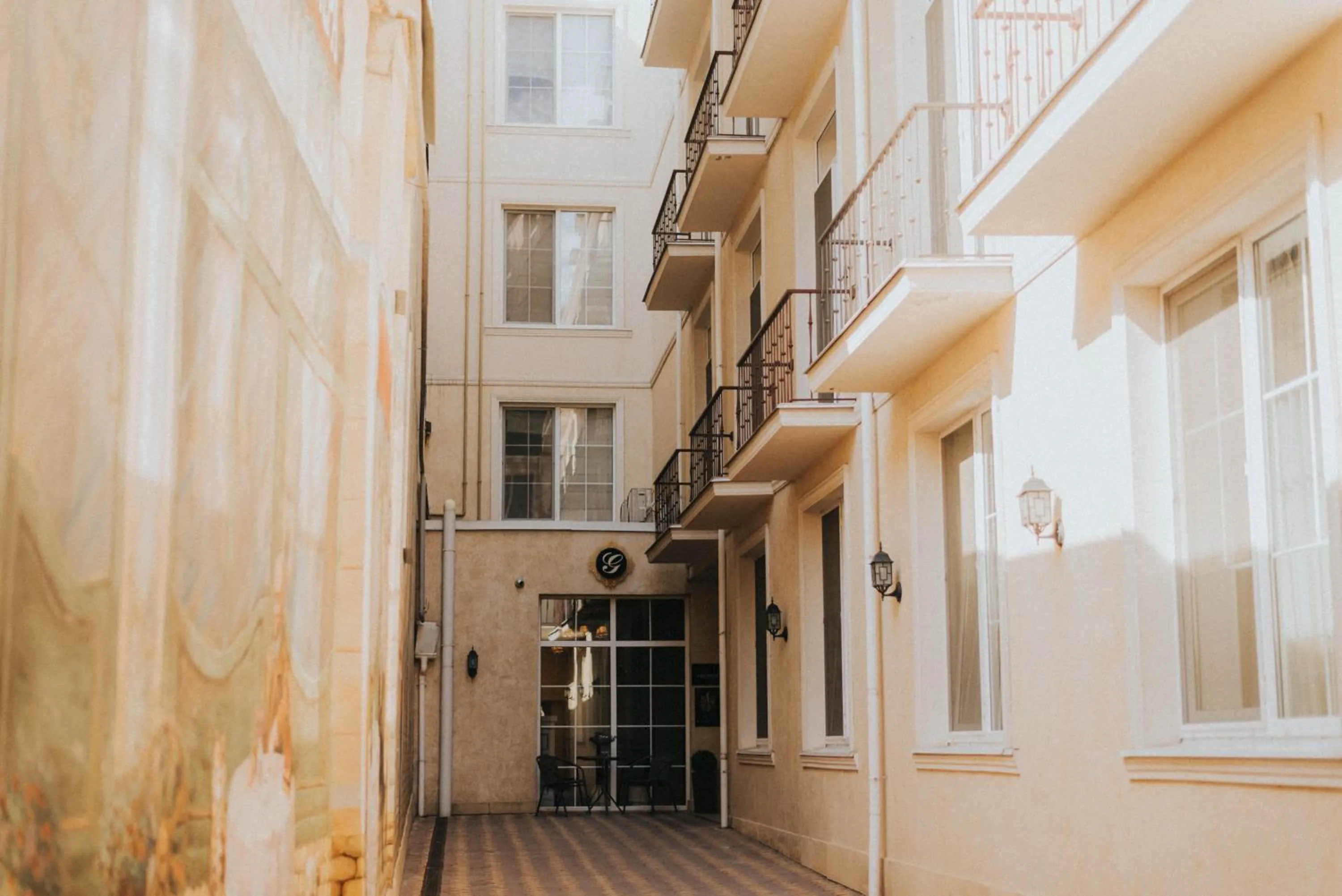 Property building in Premier Geneva Hotel