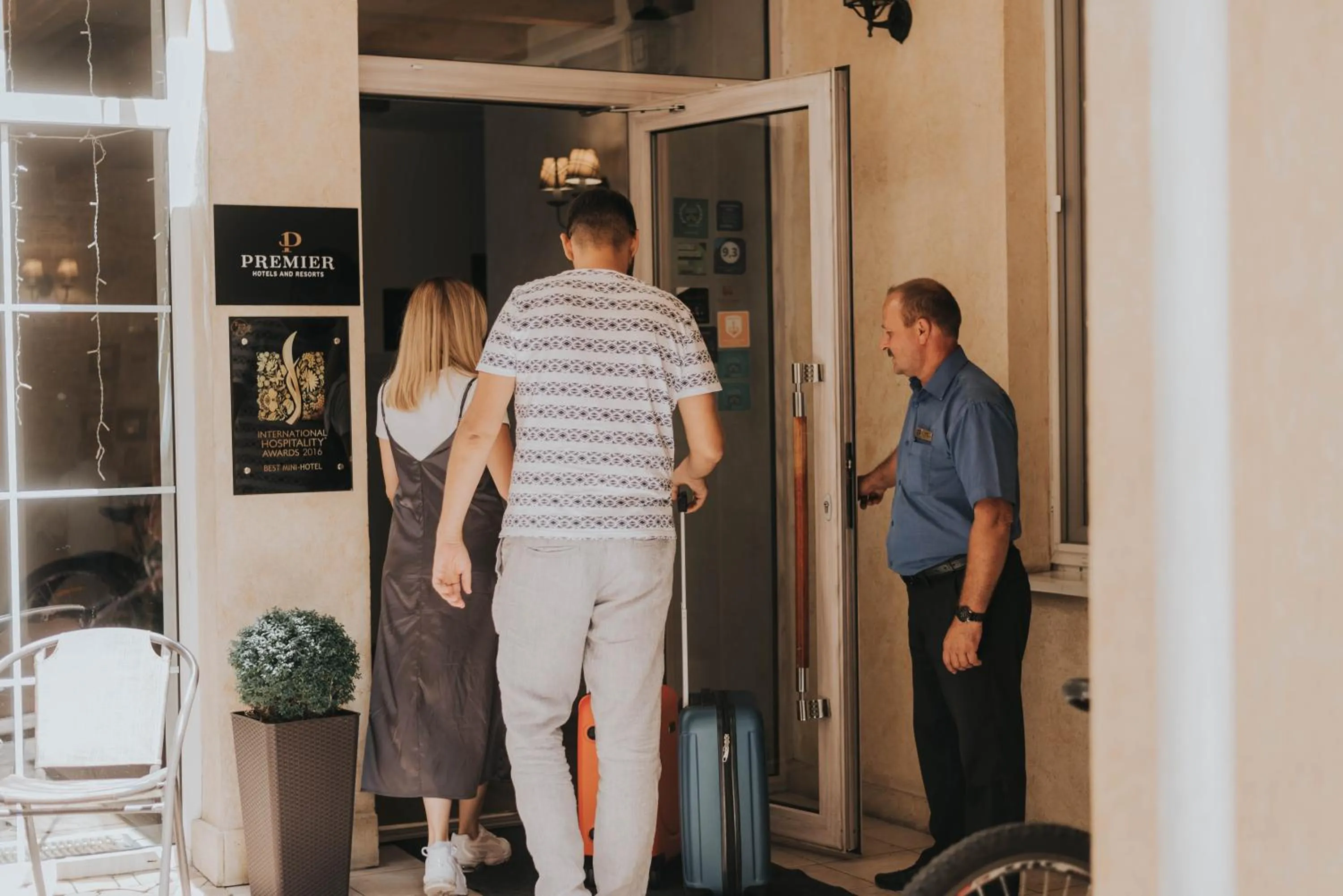 Facade/entrance in Premier Geneva Hotel