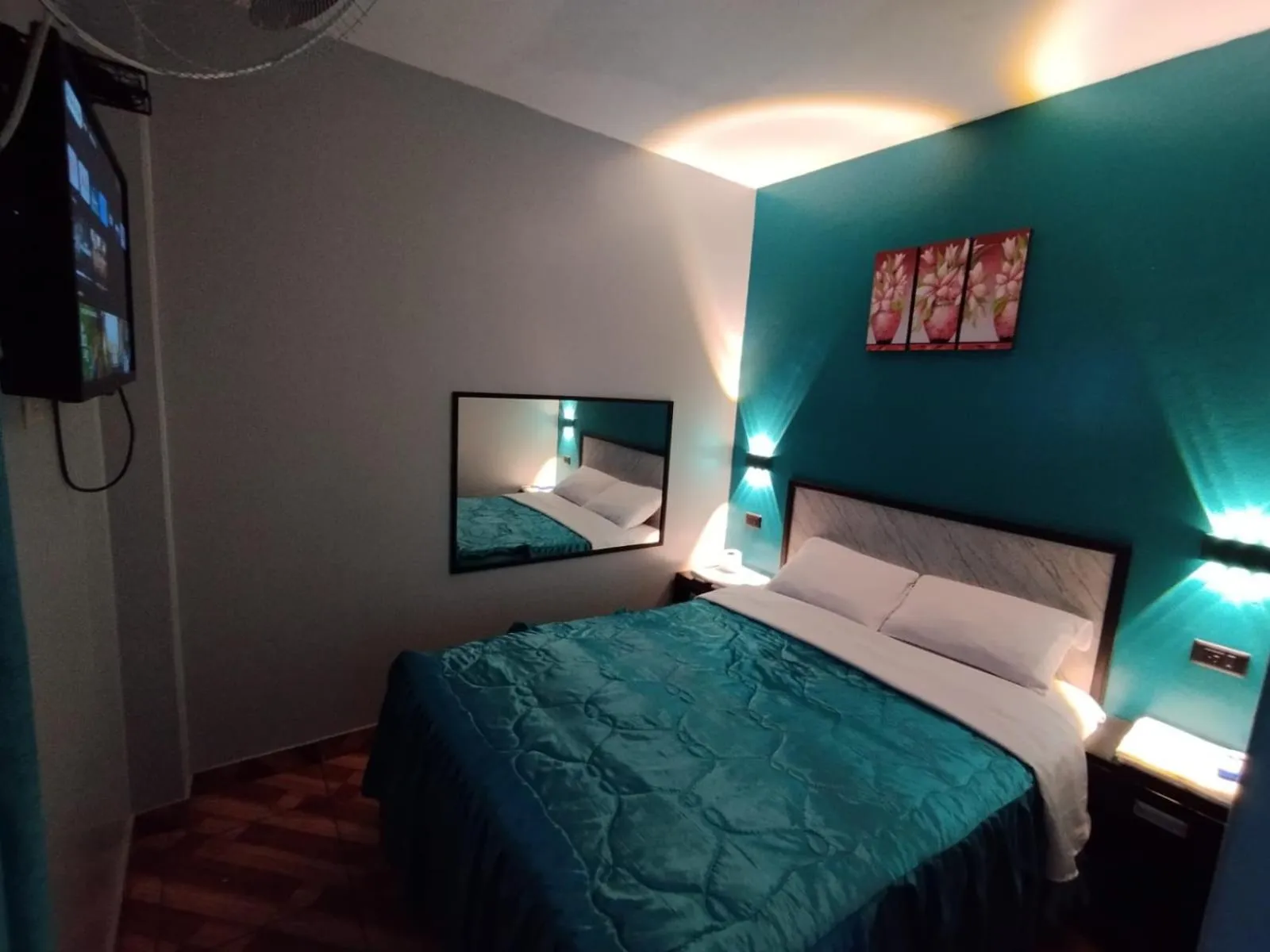 Bed in Hostal El Pilar