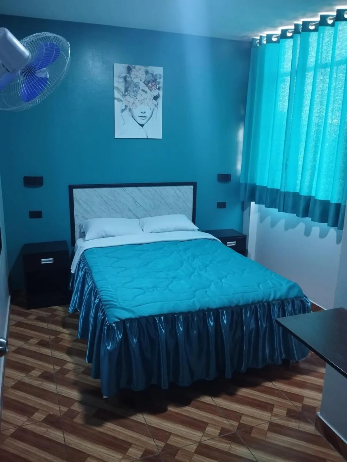 Bed in Hostal El Pilar