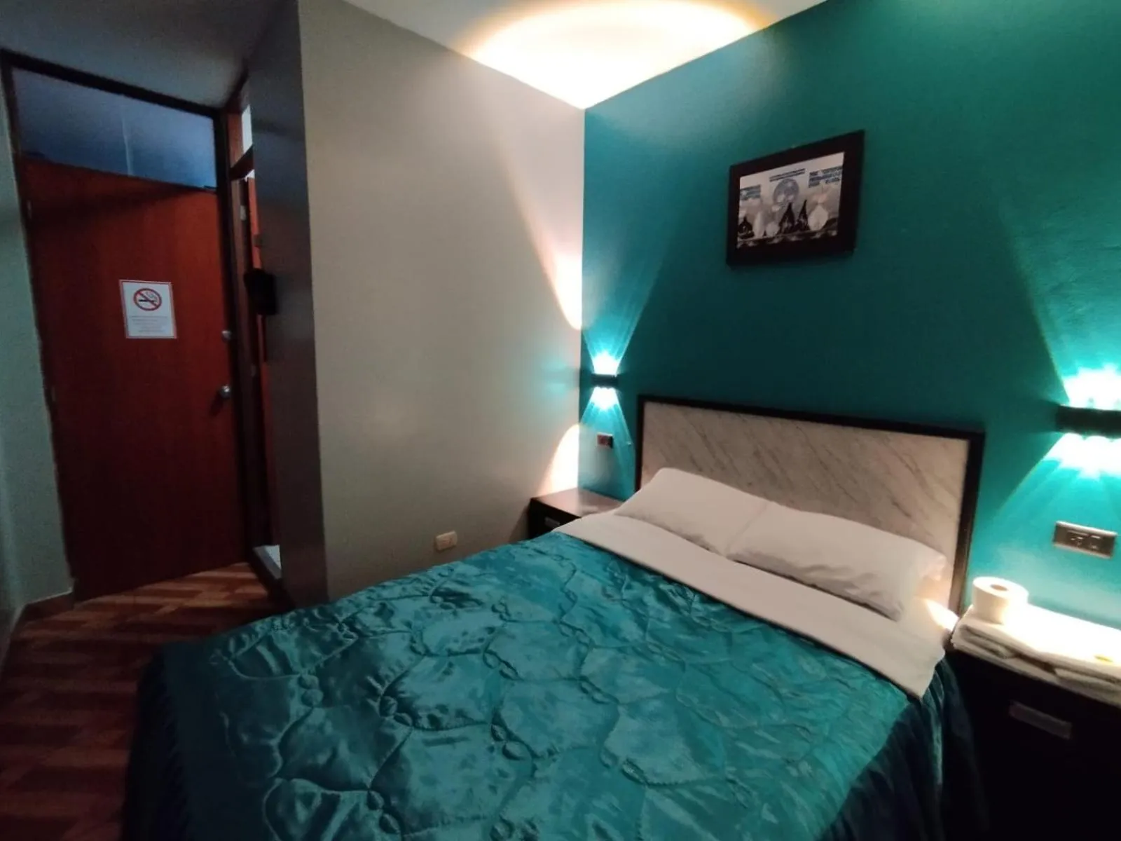 Bed in Hostal El Pilar