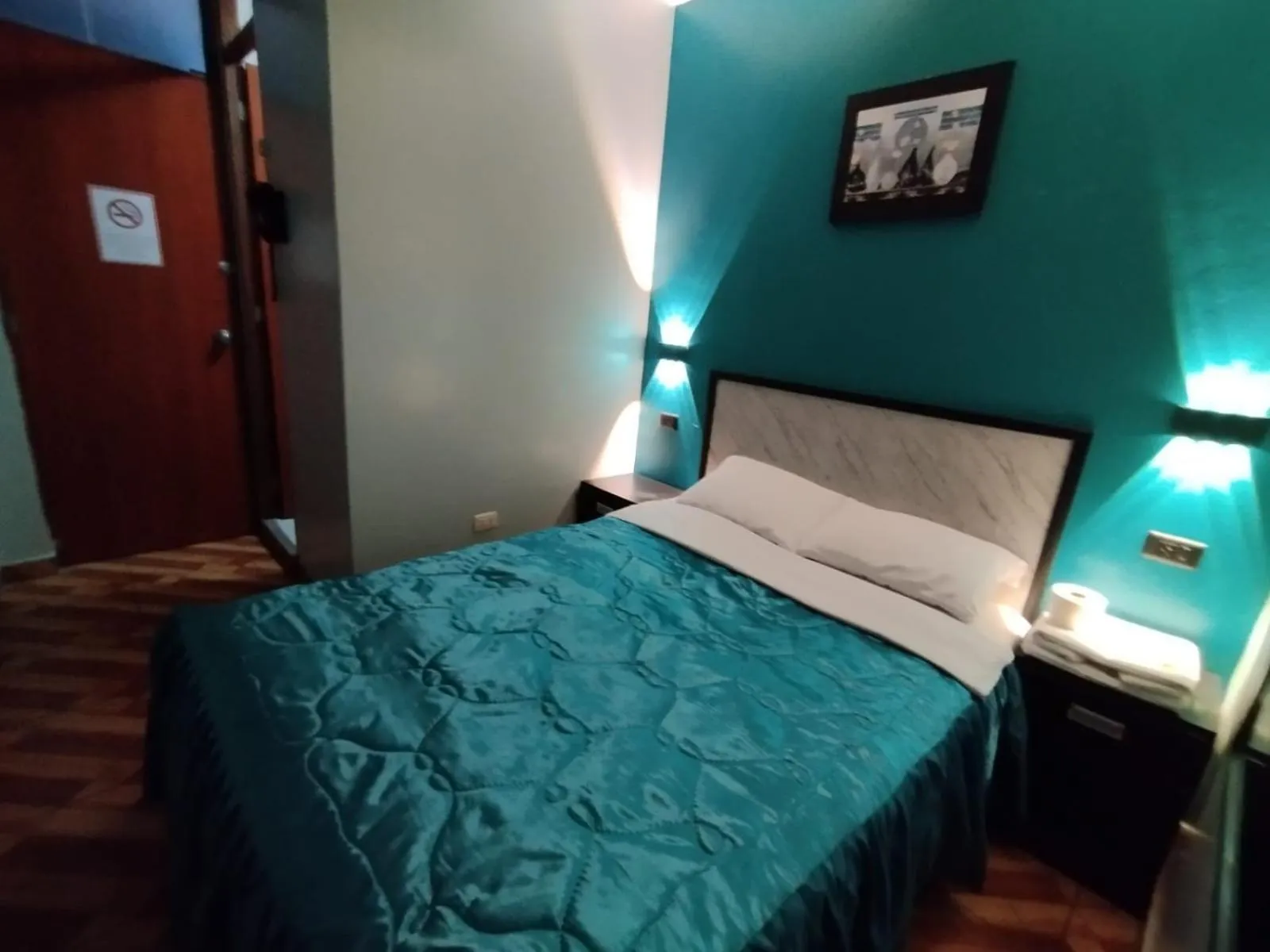 Bed in Hostal El Pilar