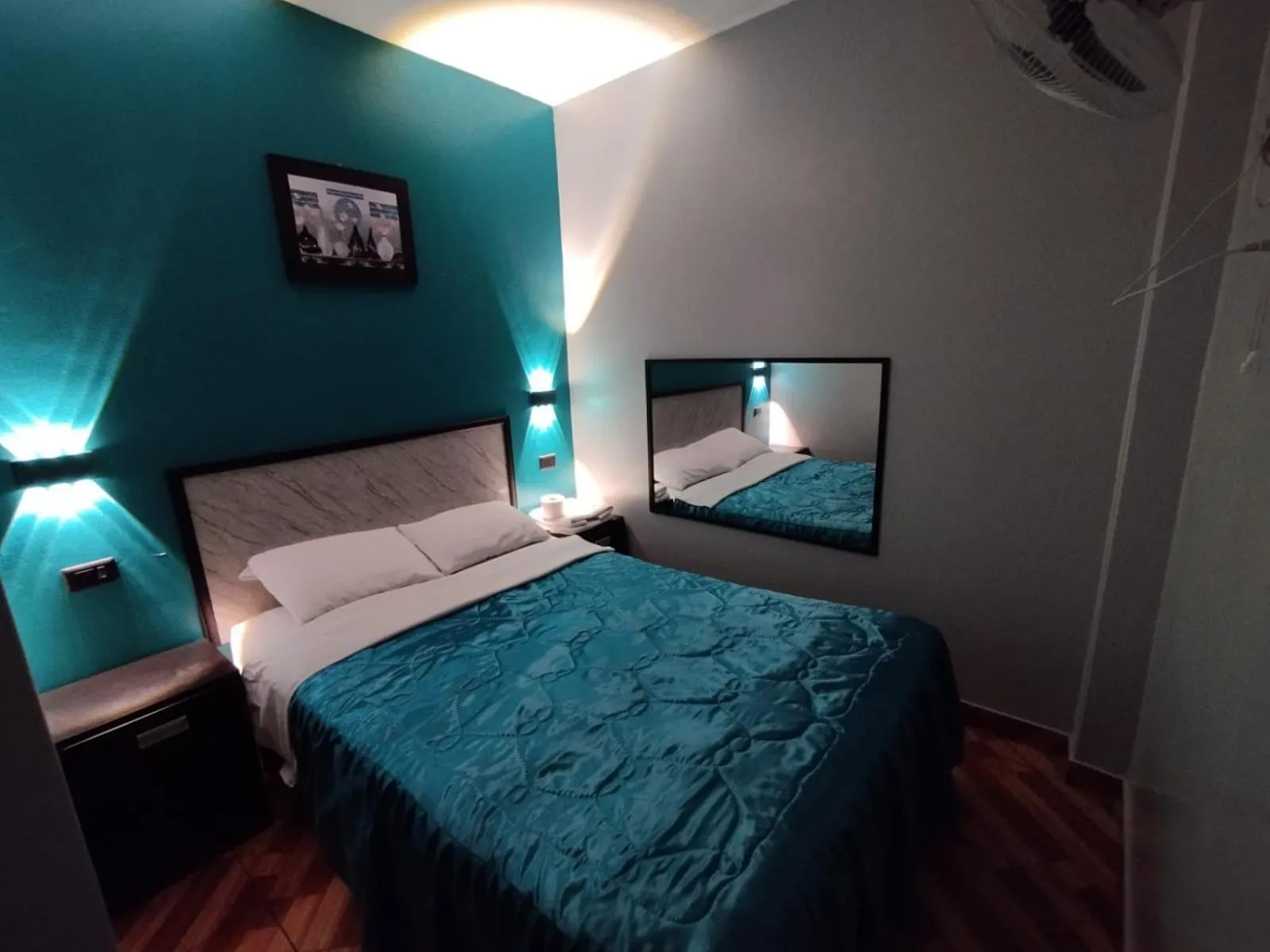 Bed in Hostal El Pilar