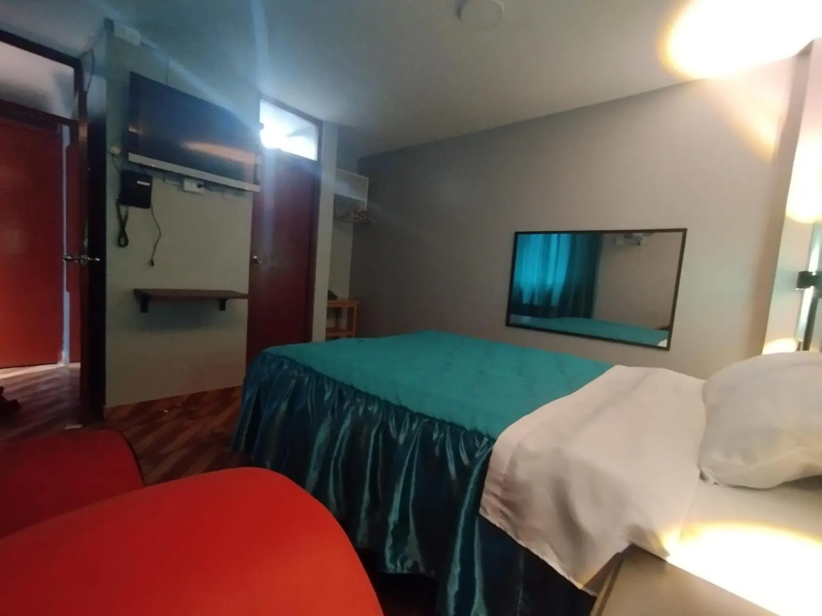 Bed in Hostal El Pilar