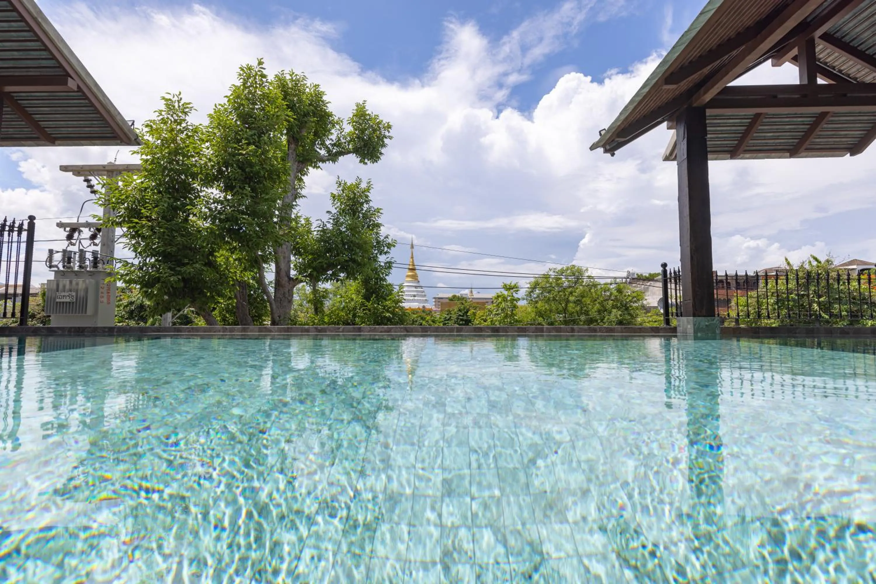 Swimming pool in Coucou Hotel