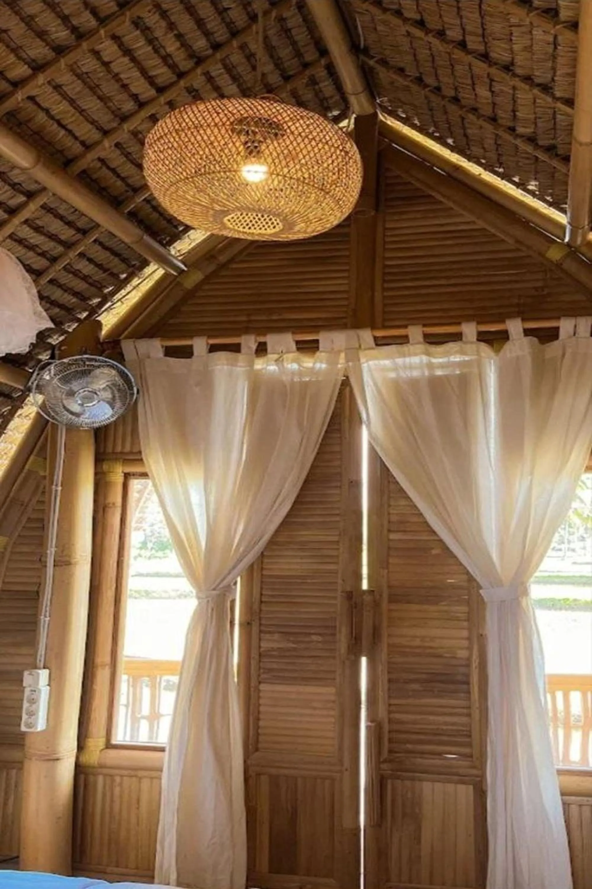 Decorative detail in Tiny ECO Bamboo Ubud