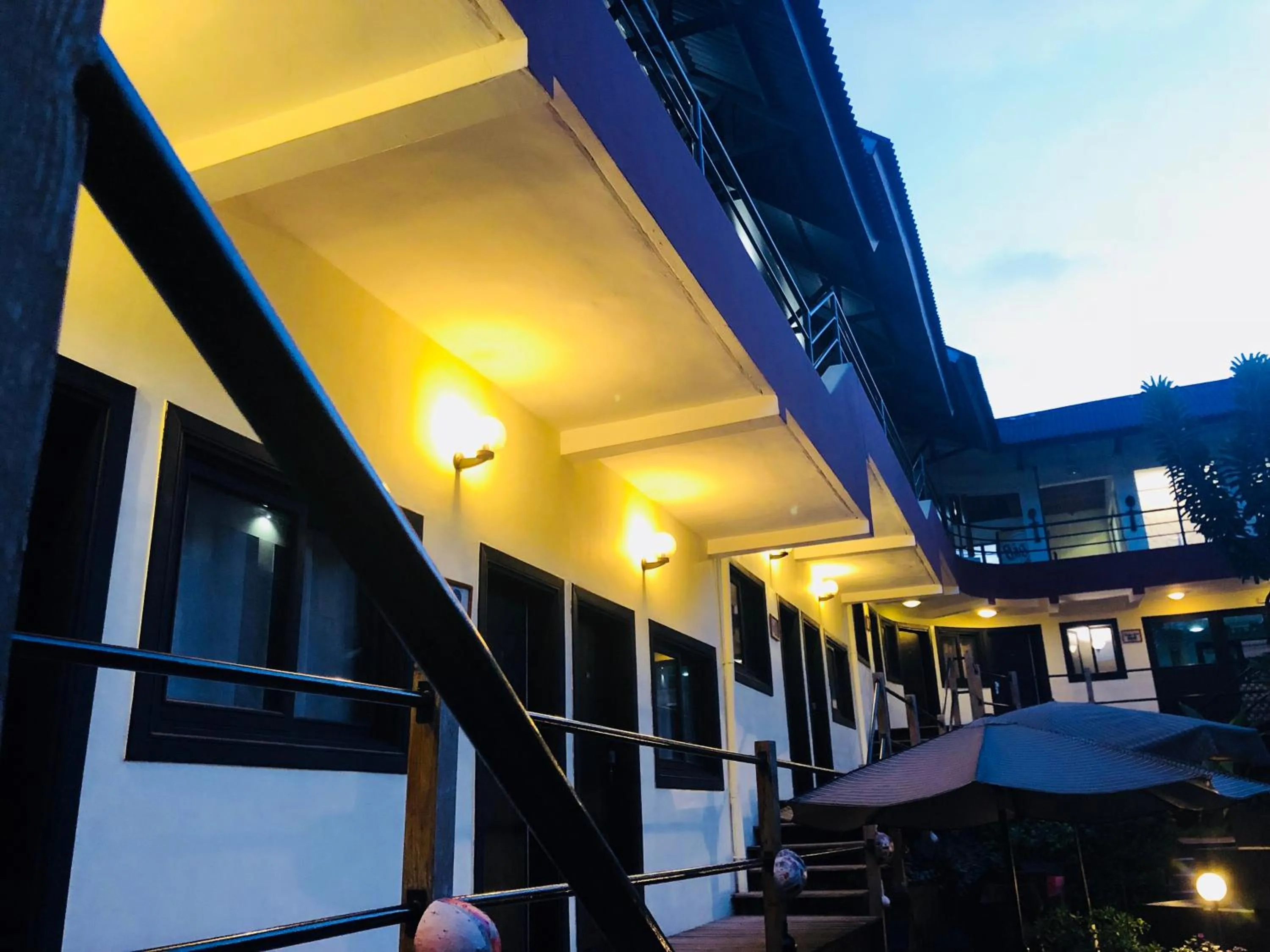 Patio in Détente Hôtel