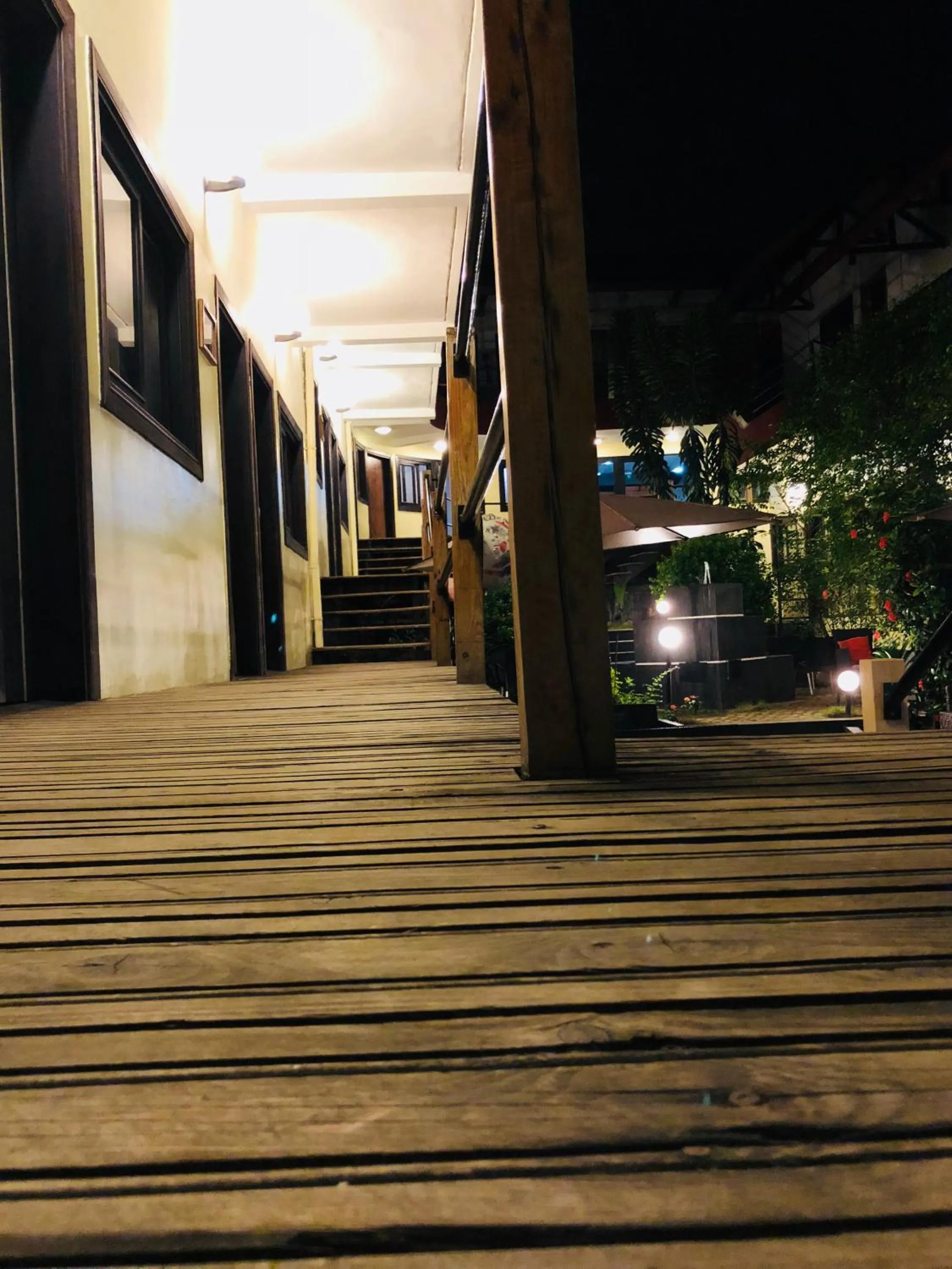 Patio in Détente Hôtel