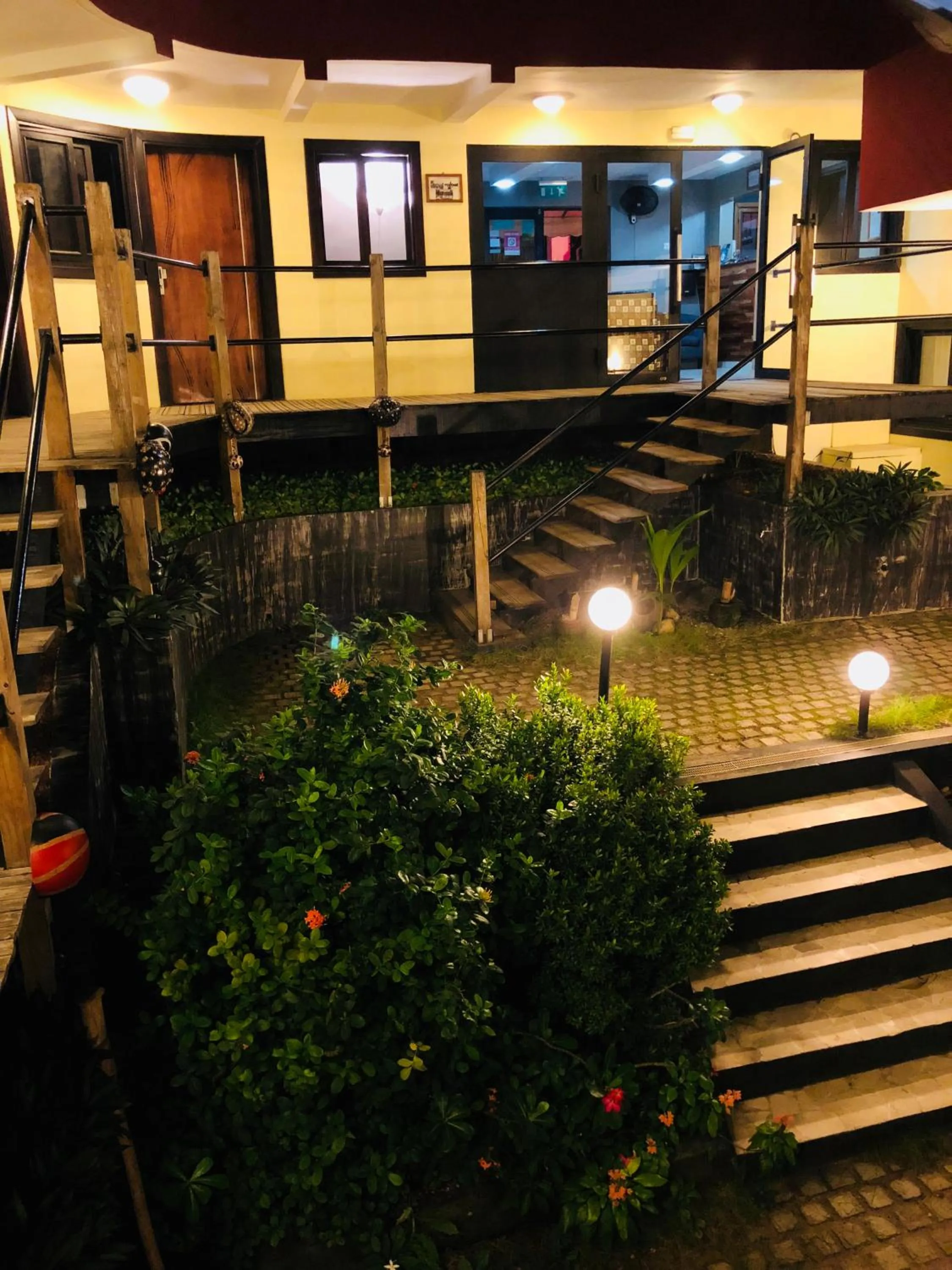 Patio in Détente Hôtel