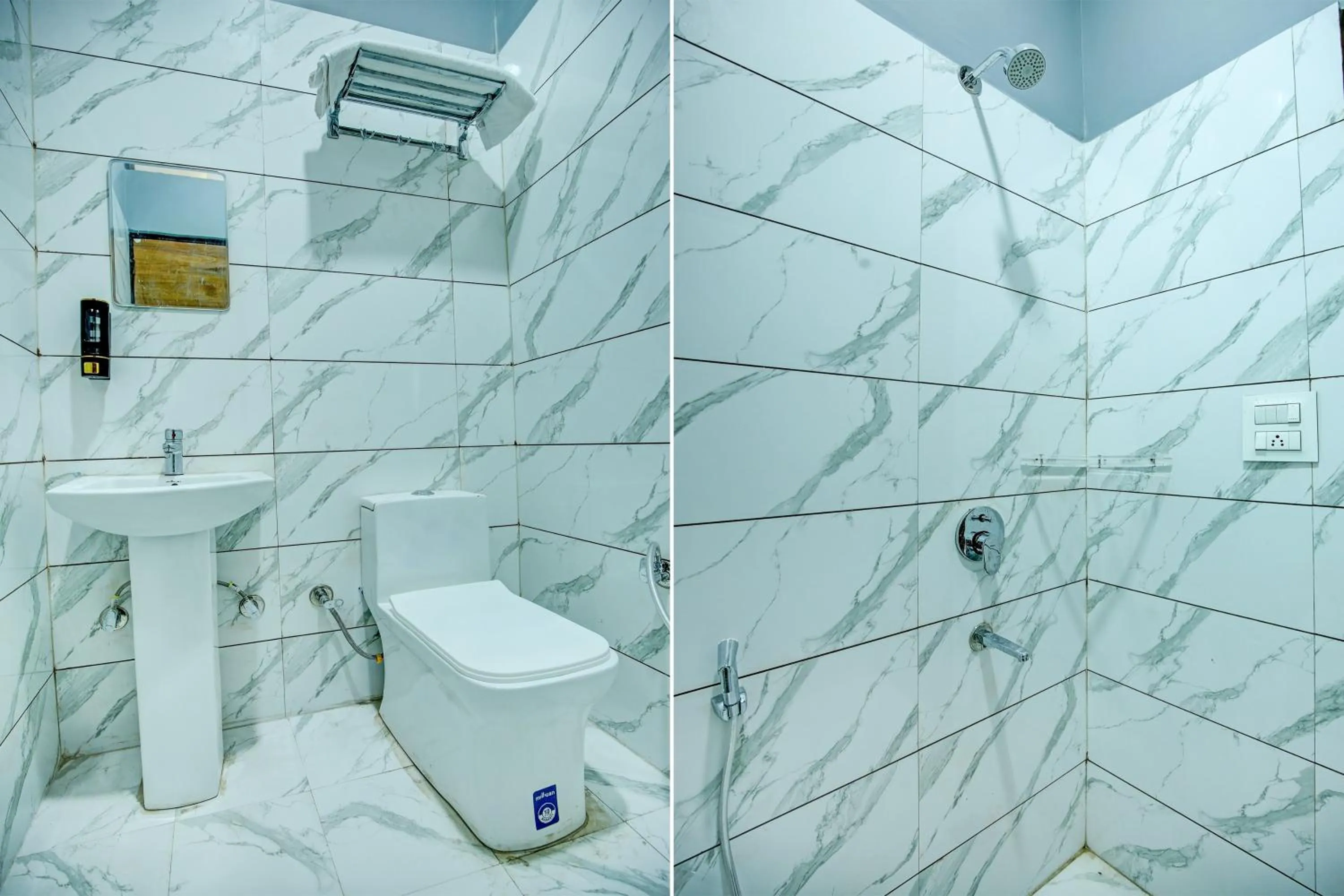 Bathroom in Super Hotel O Elista