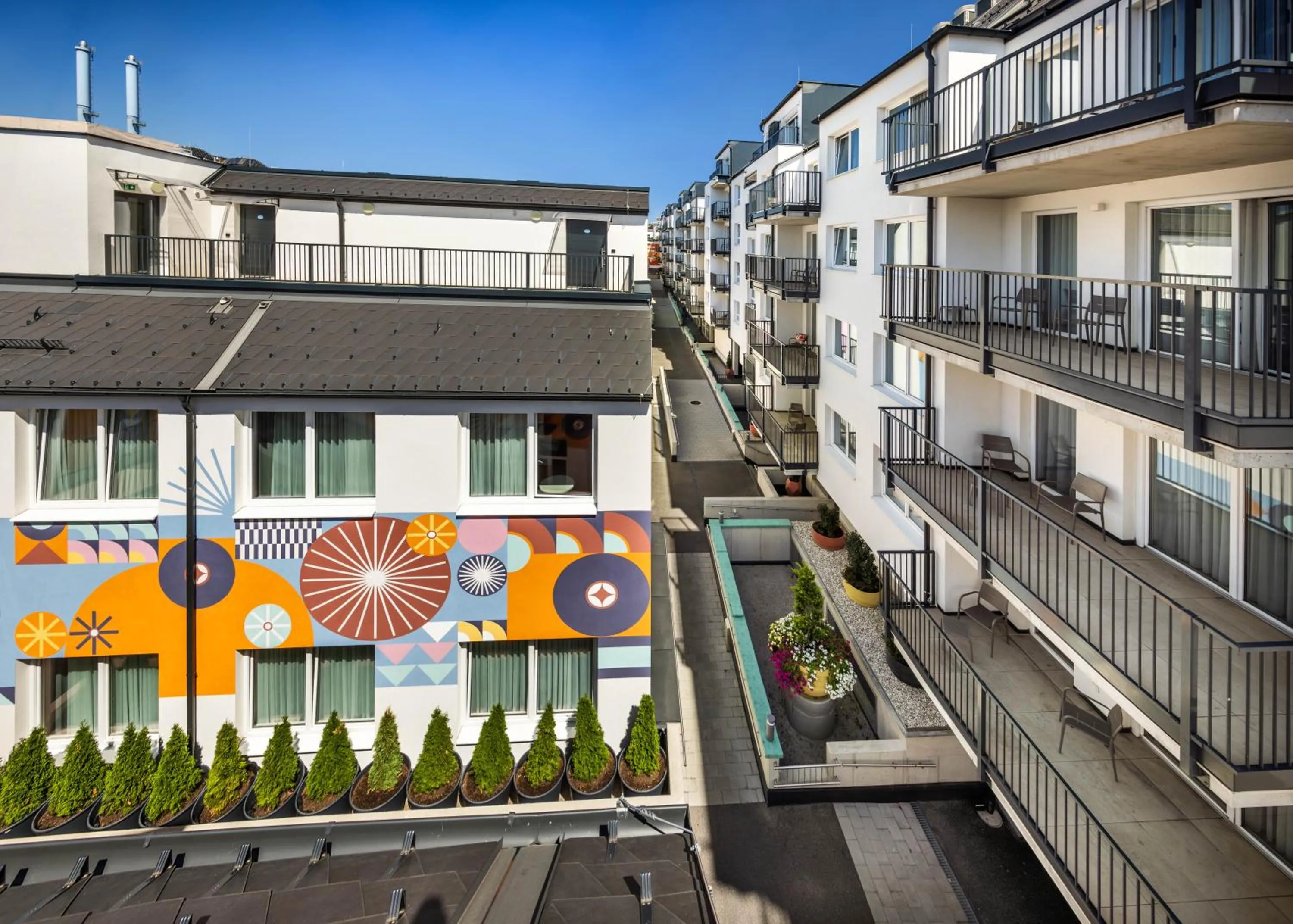 Property building in lyf Schönbrunn Vienna