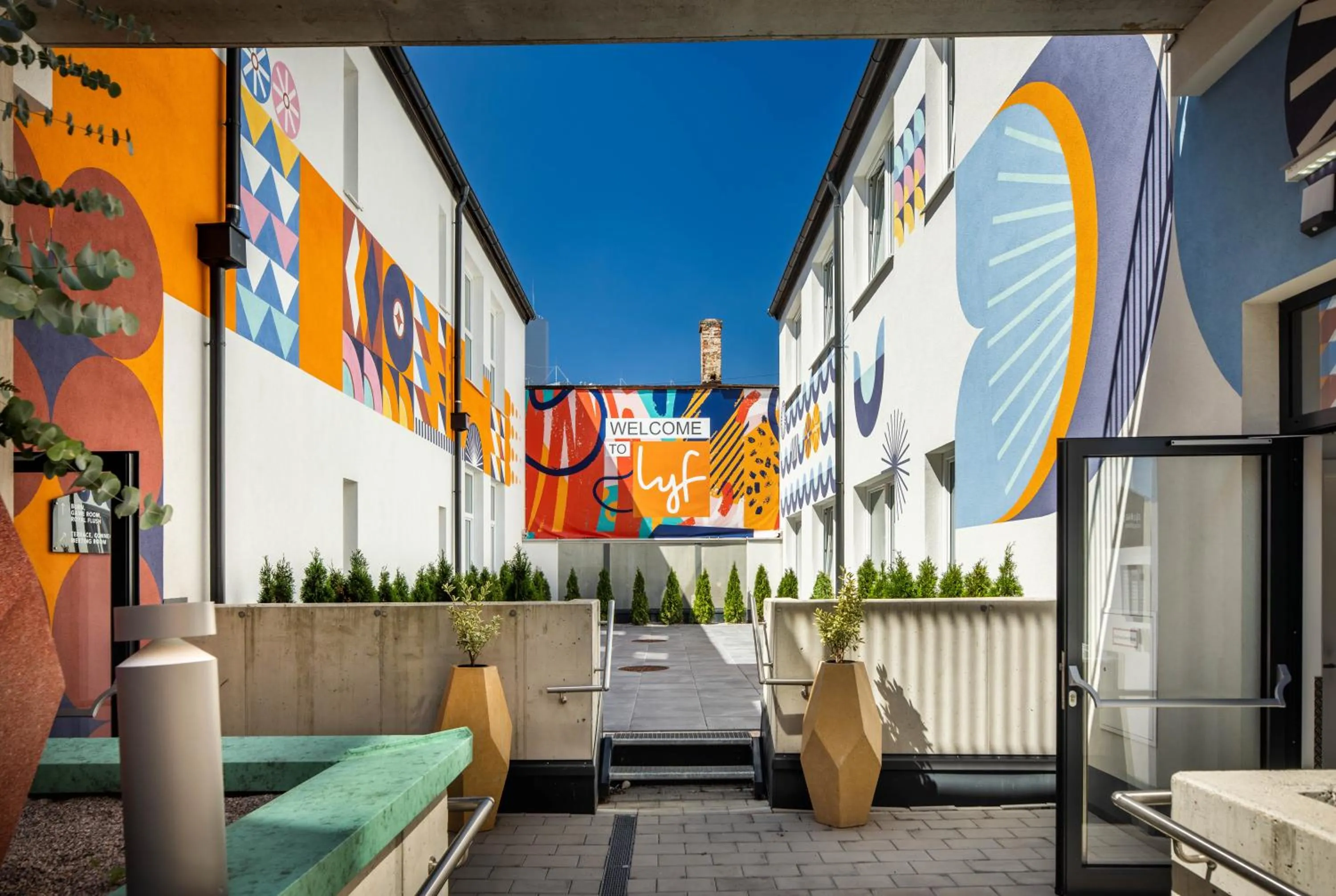 Property building in lyf Schönbrunn Vienna