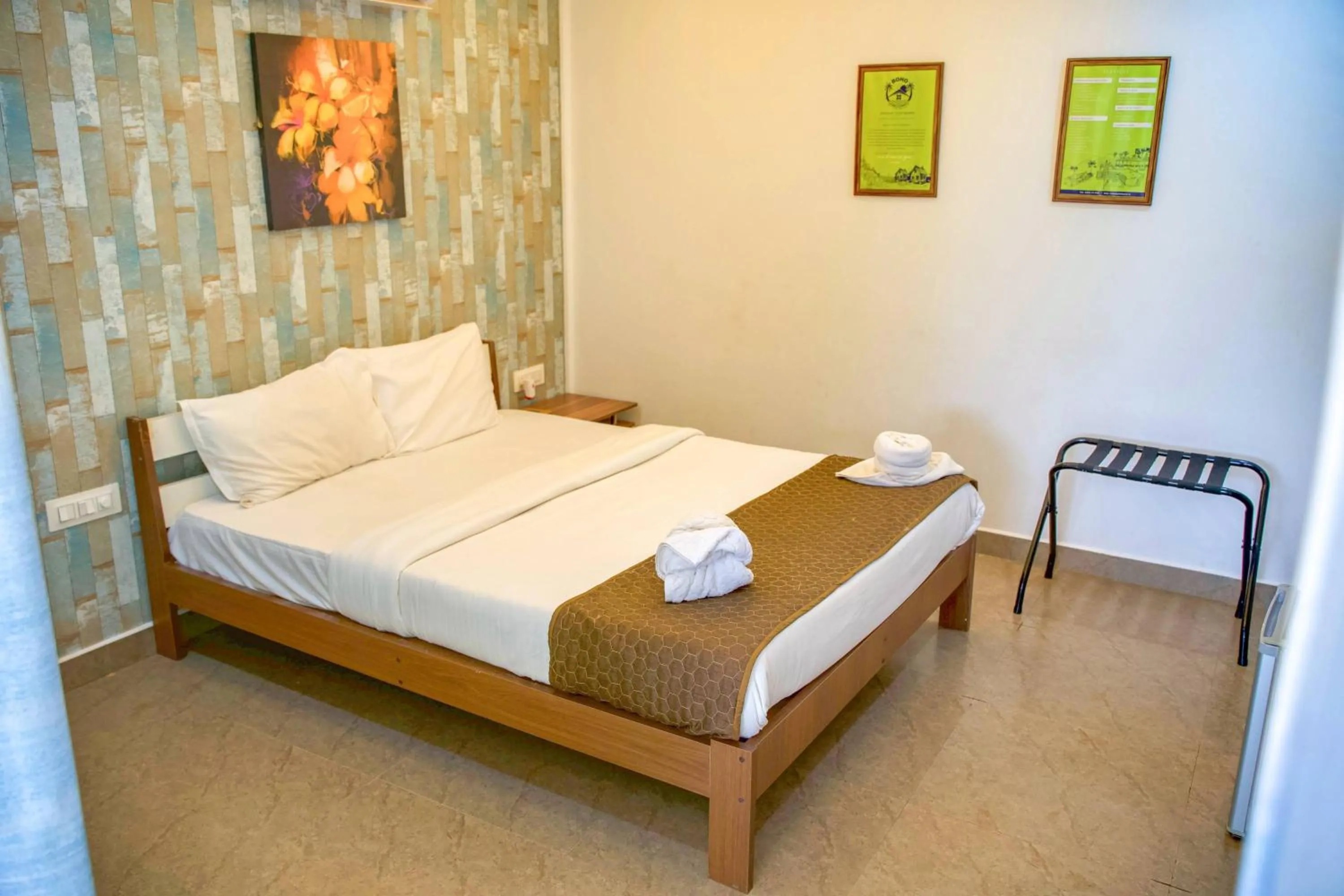 Bed in BOHO BY THE BEACH Resort