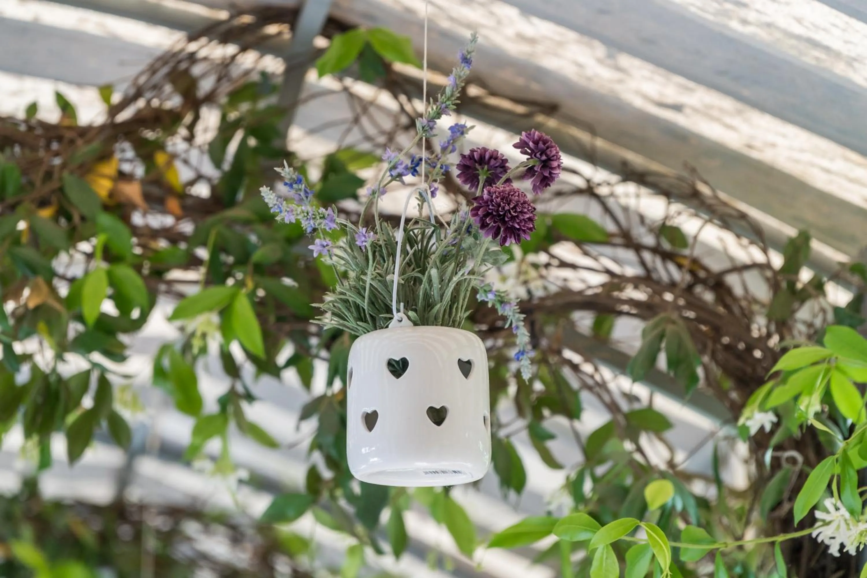 Decorative detail in Hotel Villa Rosa