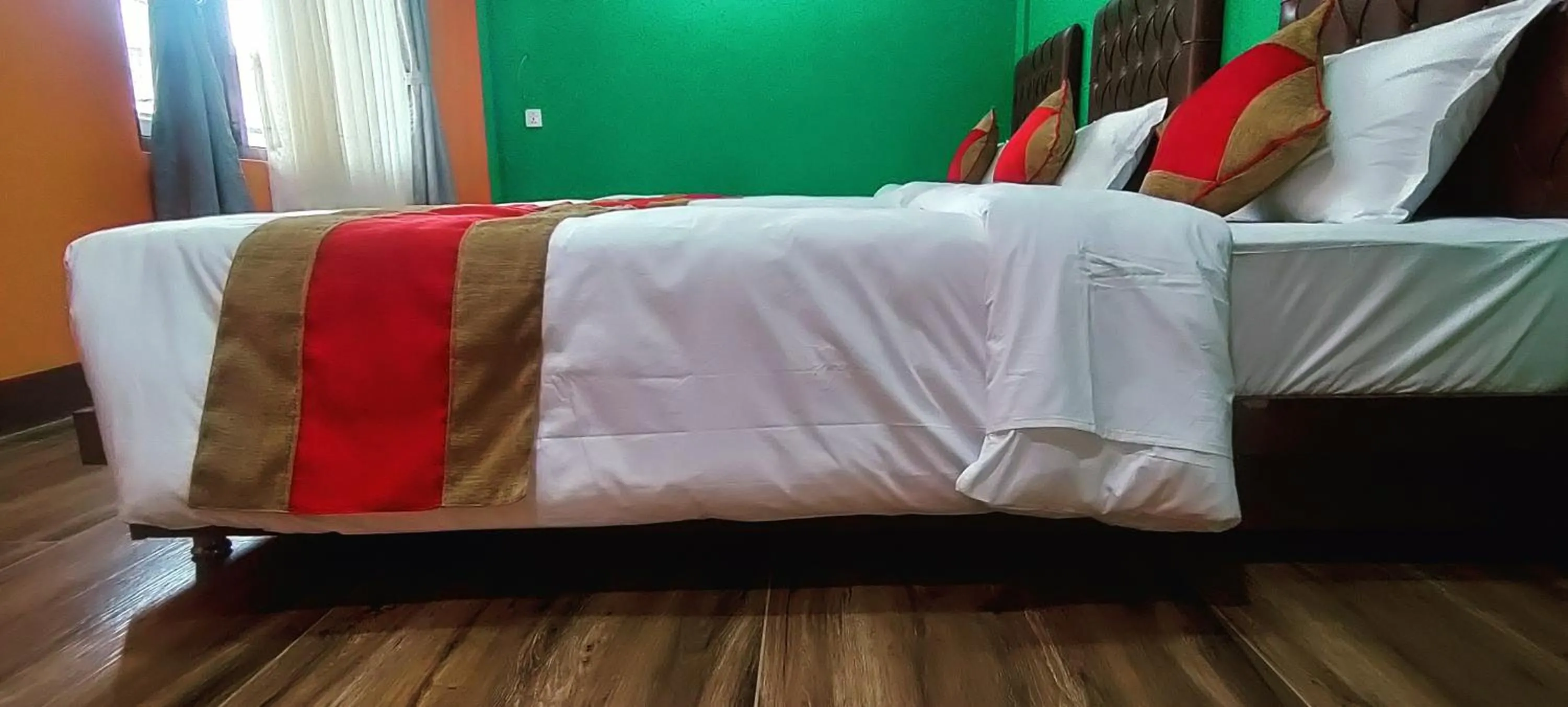 Photo of the whole room, Bed in Nepalaya Home Hostel