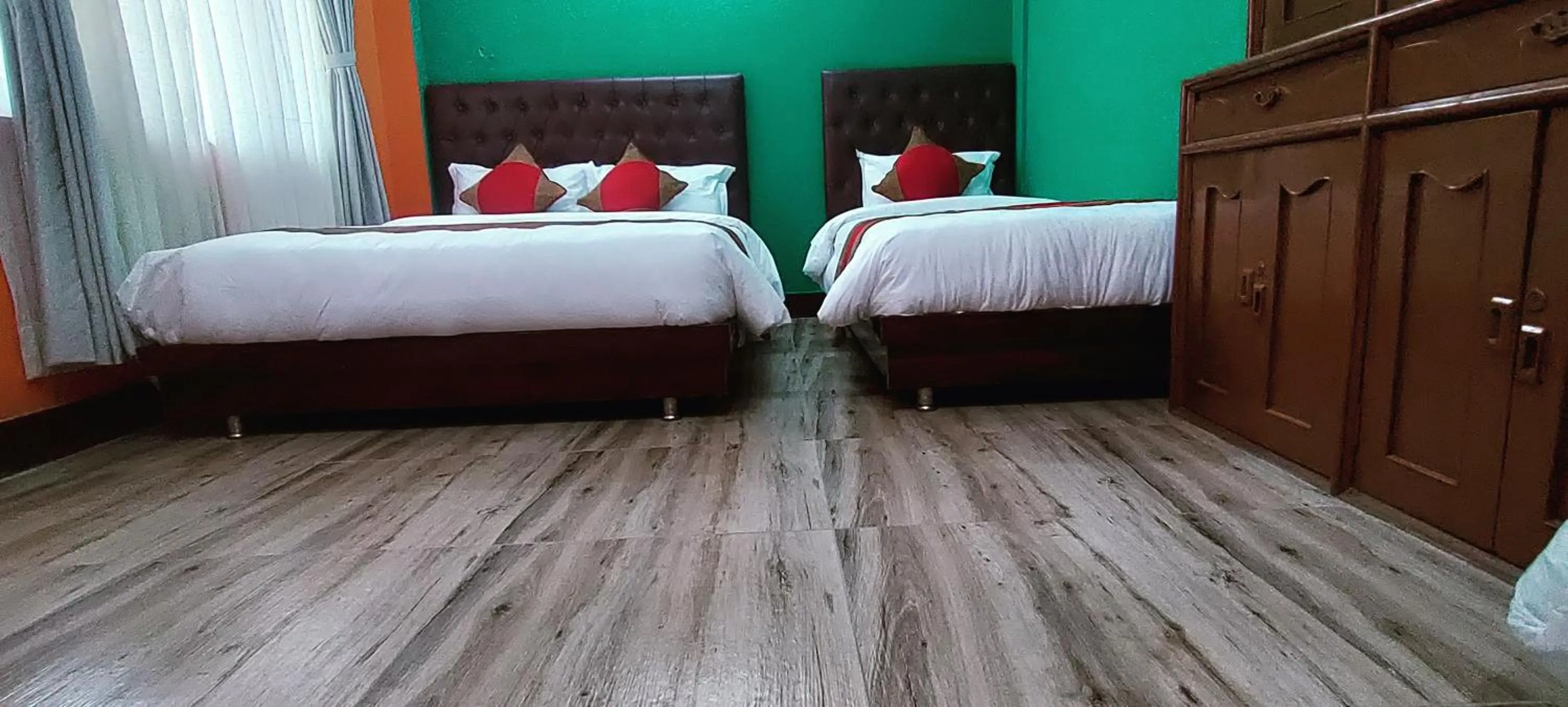 Photo of the whole room, Bed in Nepalaya Home Hostel