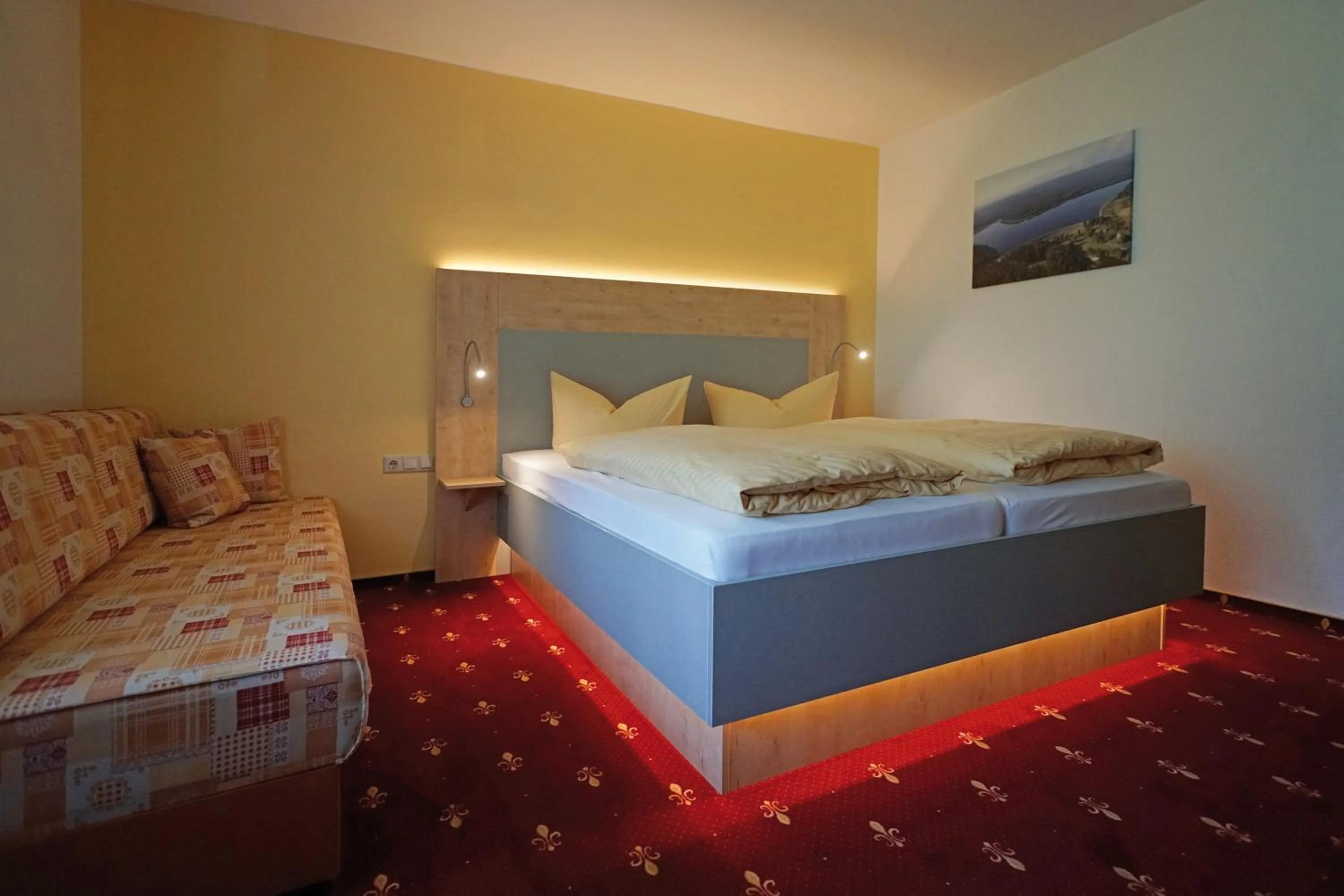 Bed in Landhotel Gasthof Zwota