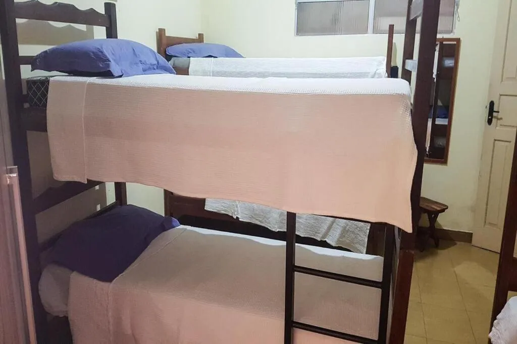 Bed in Pousada Marraial