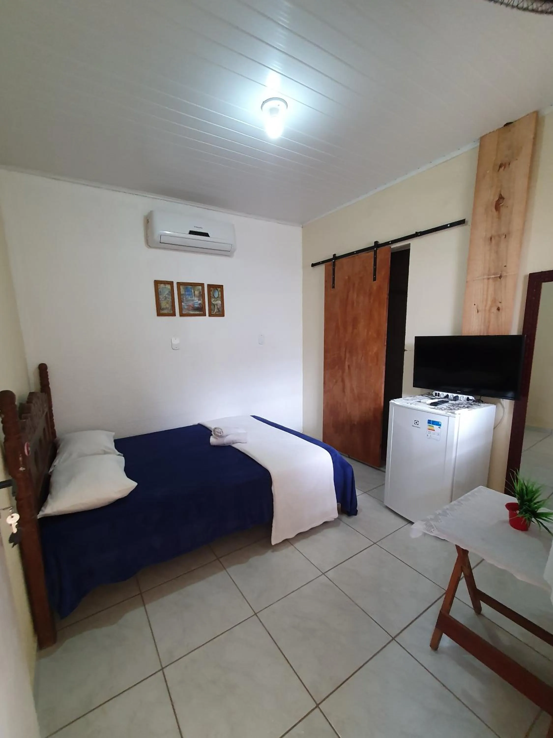 Bed in Pousada Marraial