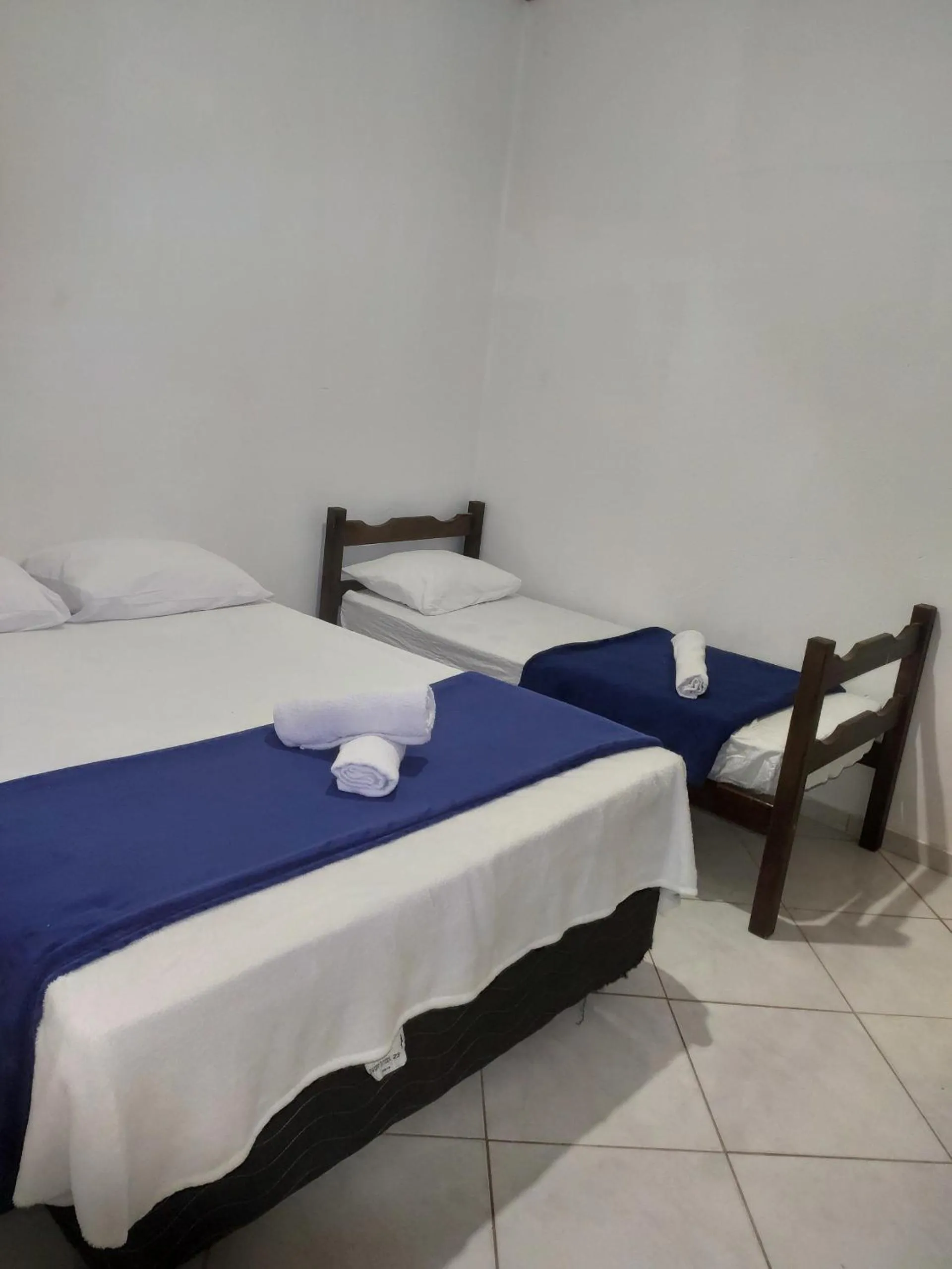 Bed in Pousada Marraial