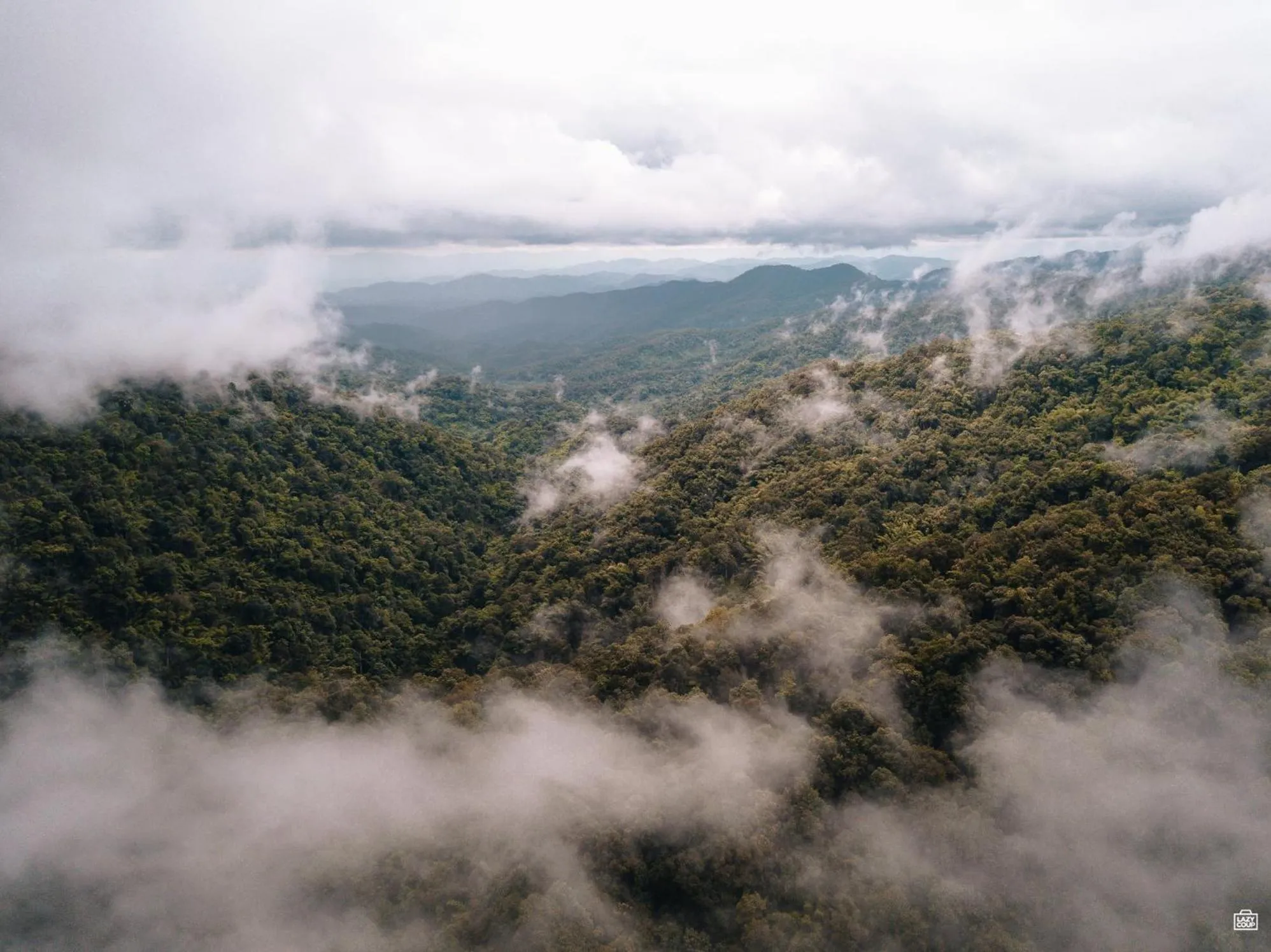 Mountain view in Lannawild