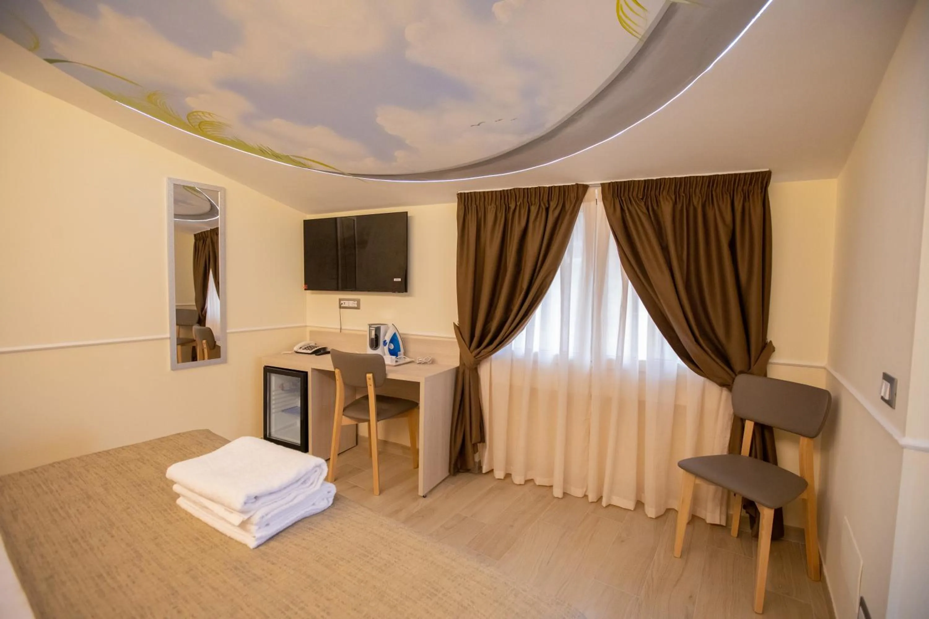 Bed in Hotel Maximus