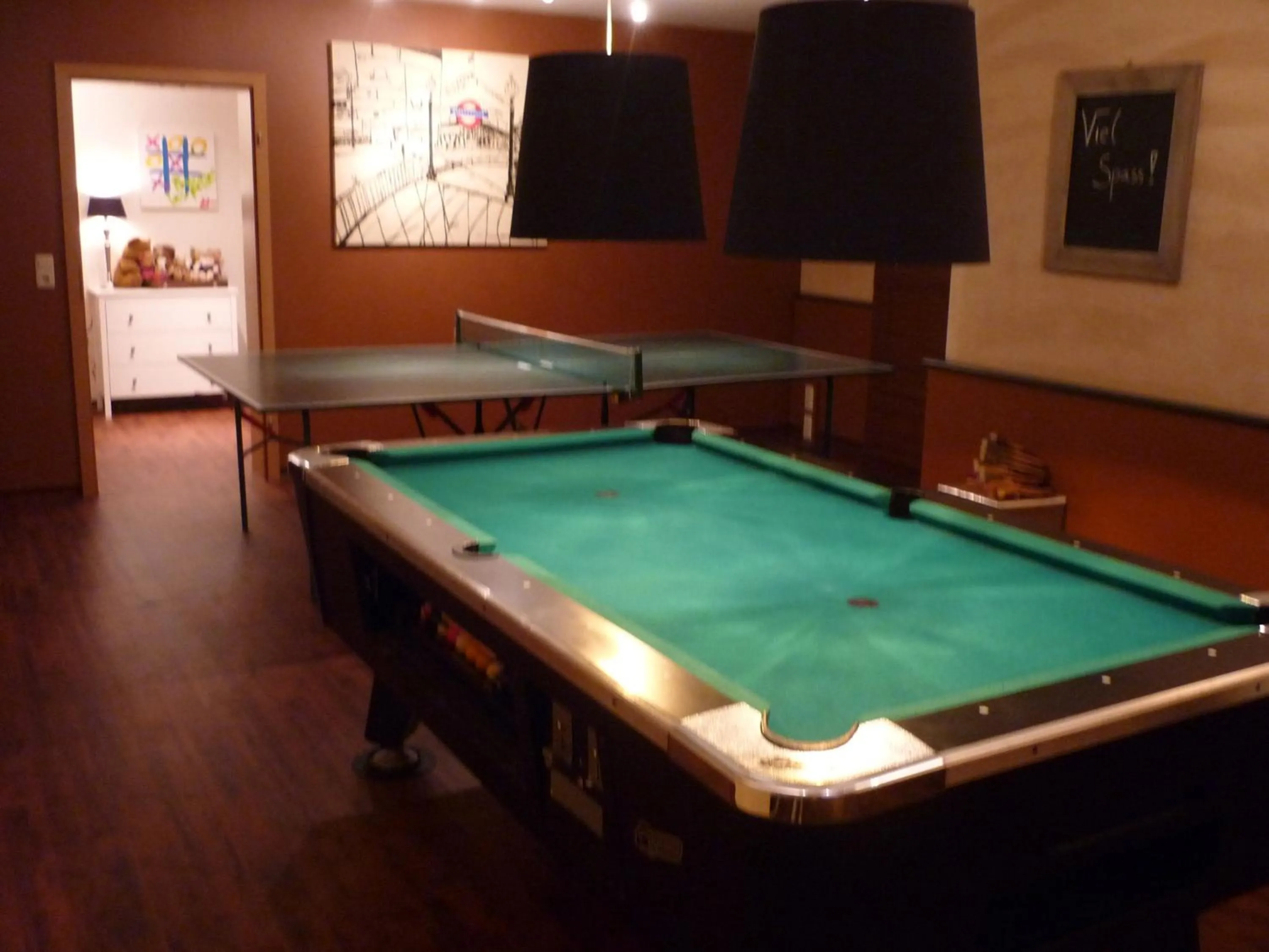 Billiard in Hotel Waldgasthof Schöning