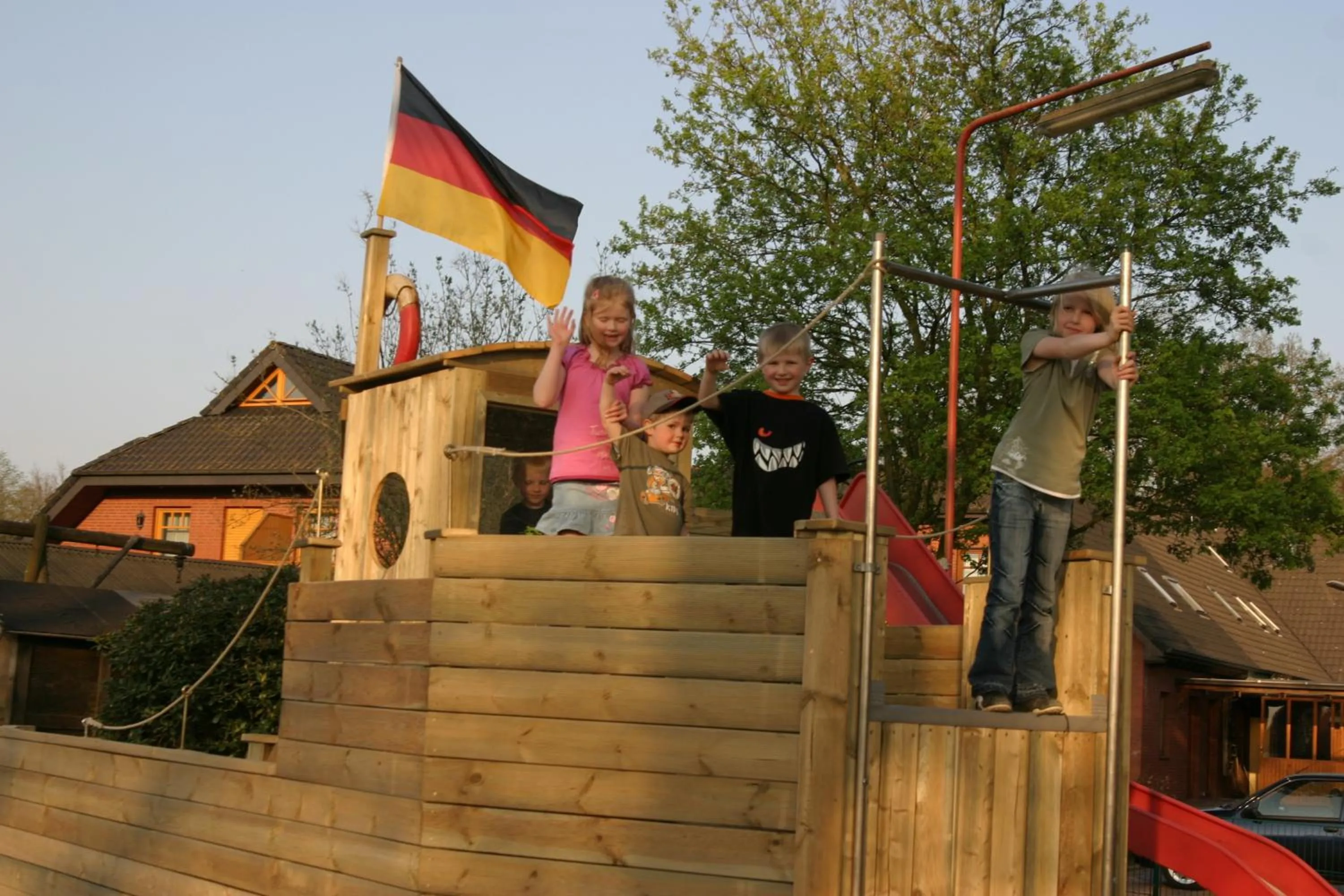 Children play ground in Hotel Waldgasthof Schöning