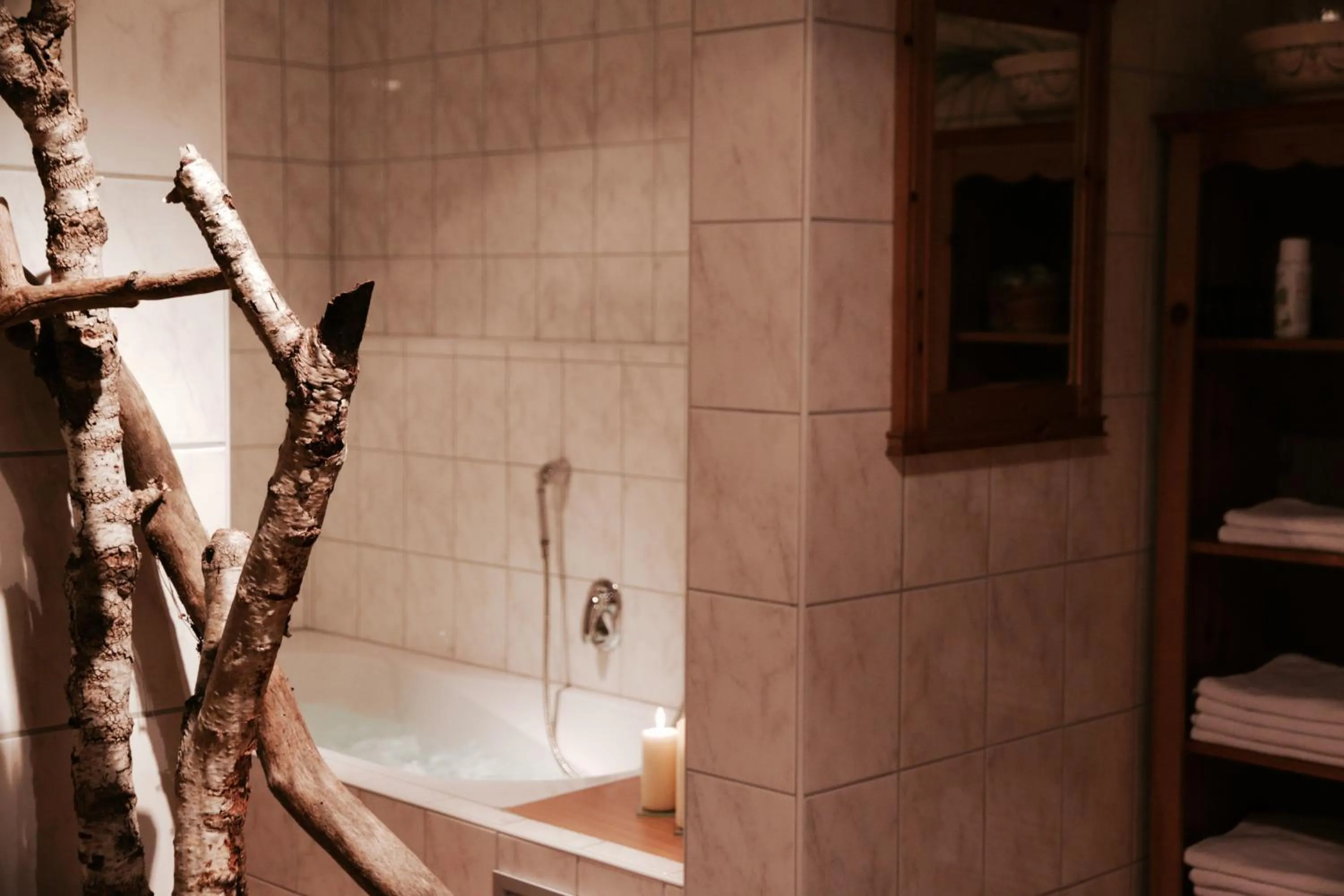 Hot Tub in Hotel Waldgasthof Schöning