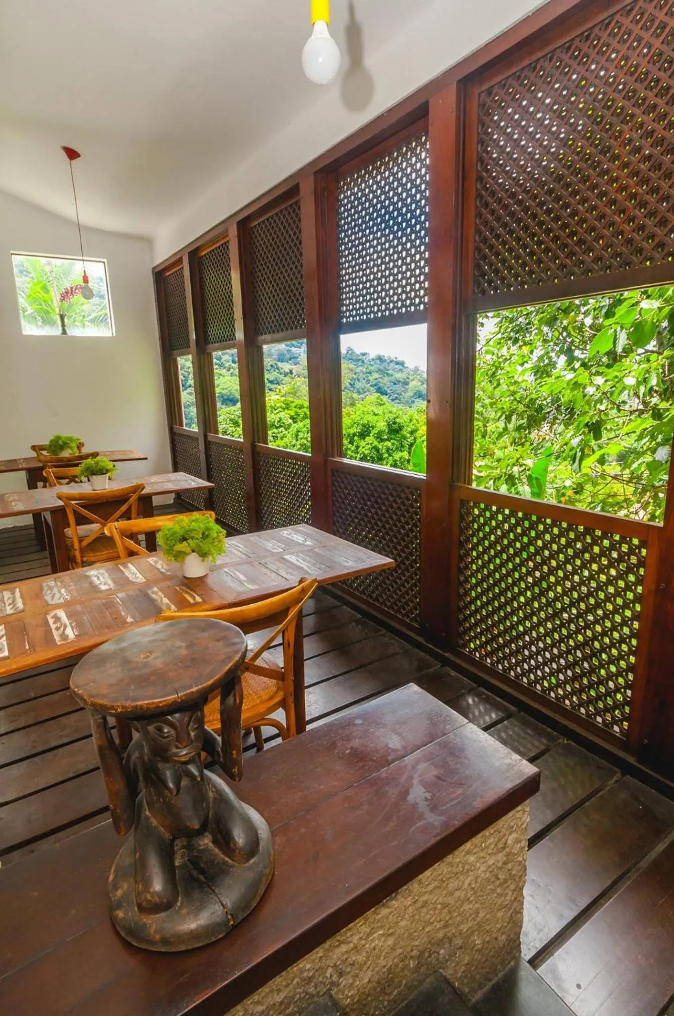 Dining area in Les Jardins de Rio Boutique Hotel