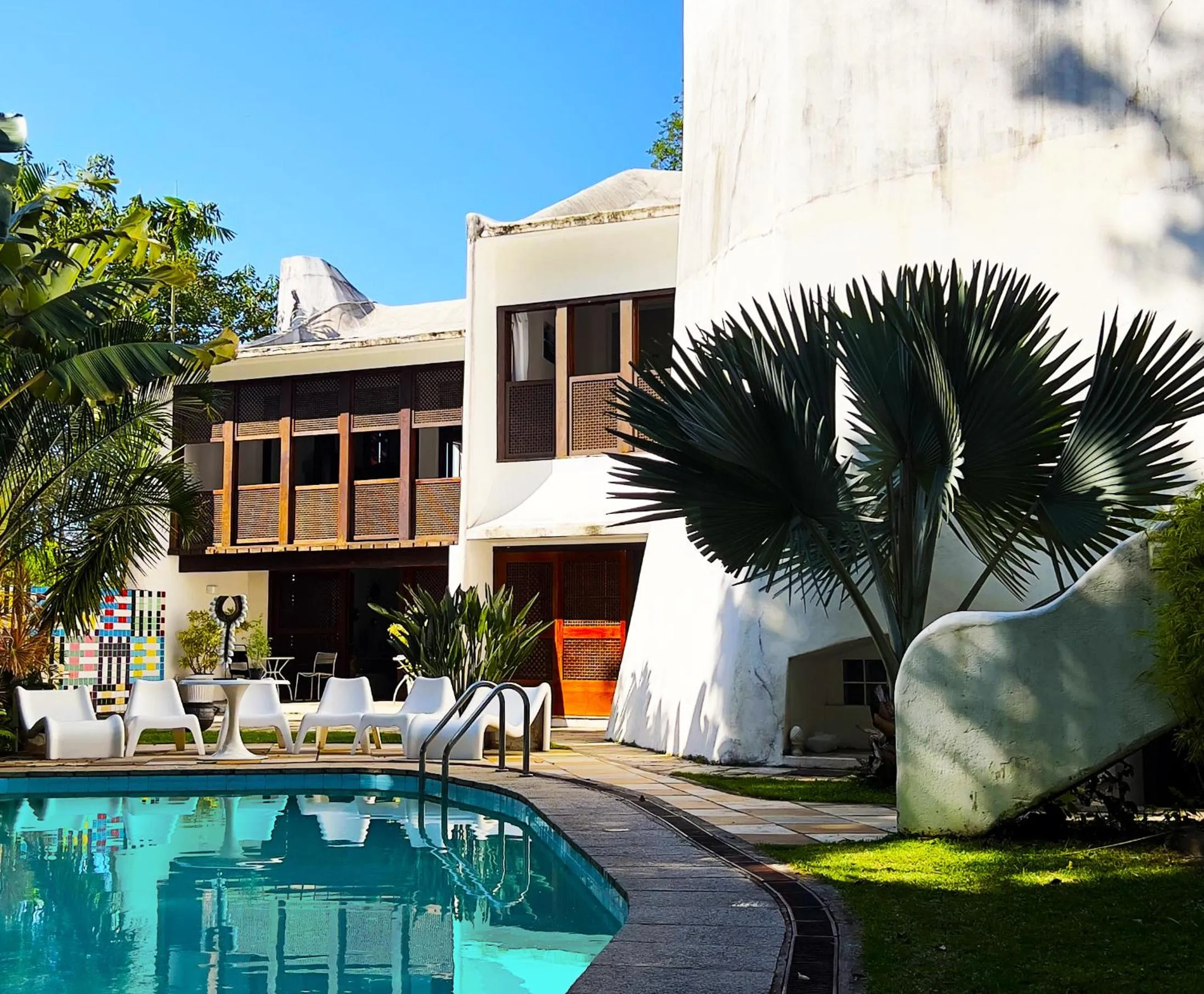 Property building in Les Jardins de Rio Boutique Hotel