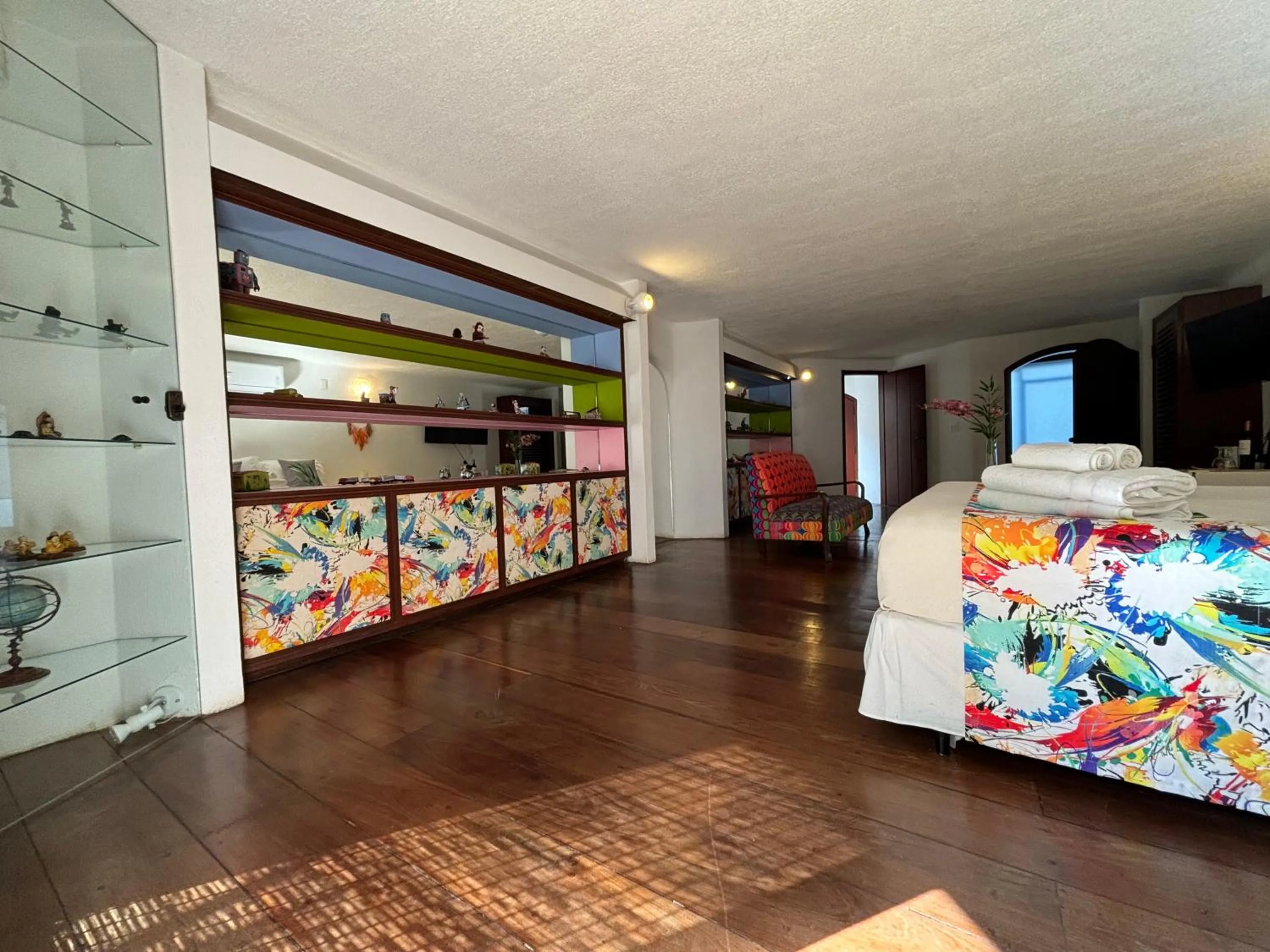 Bed in Les Jardins de Rio Boutique Hotel