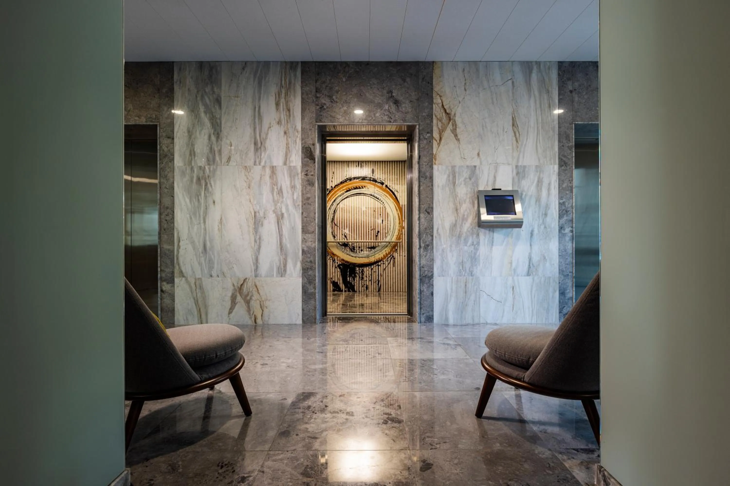 Decorative detail in B1 City Hotel