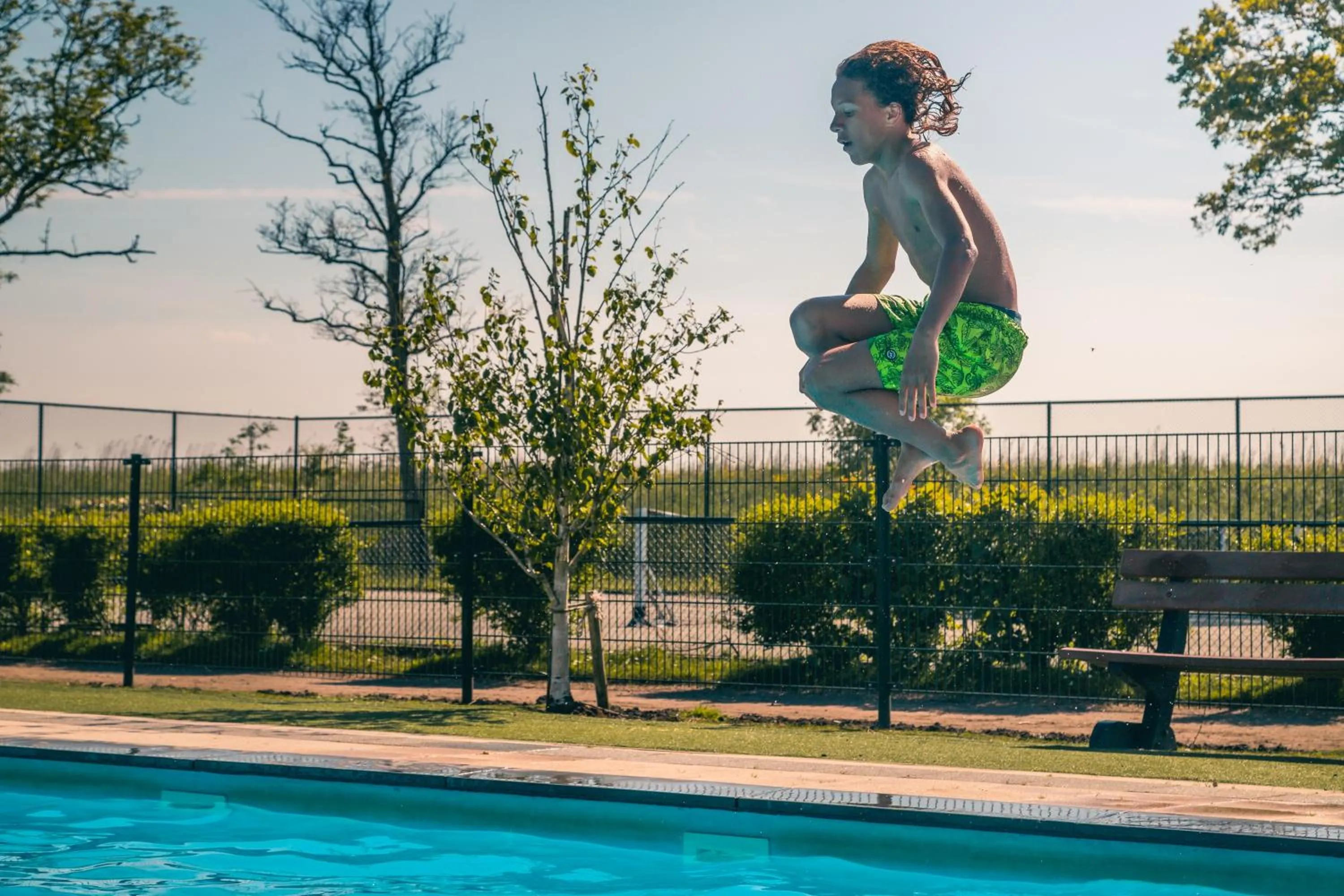Swimming pool in De Beemster | Holiday park near Amsterdam