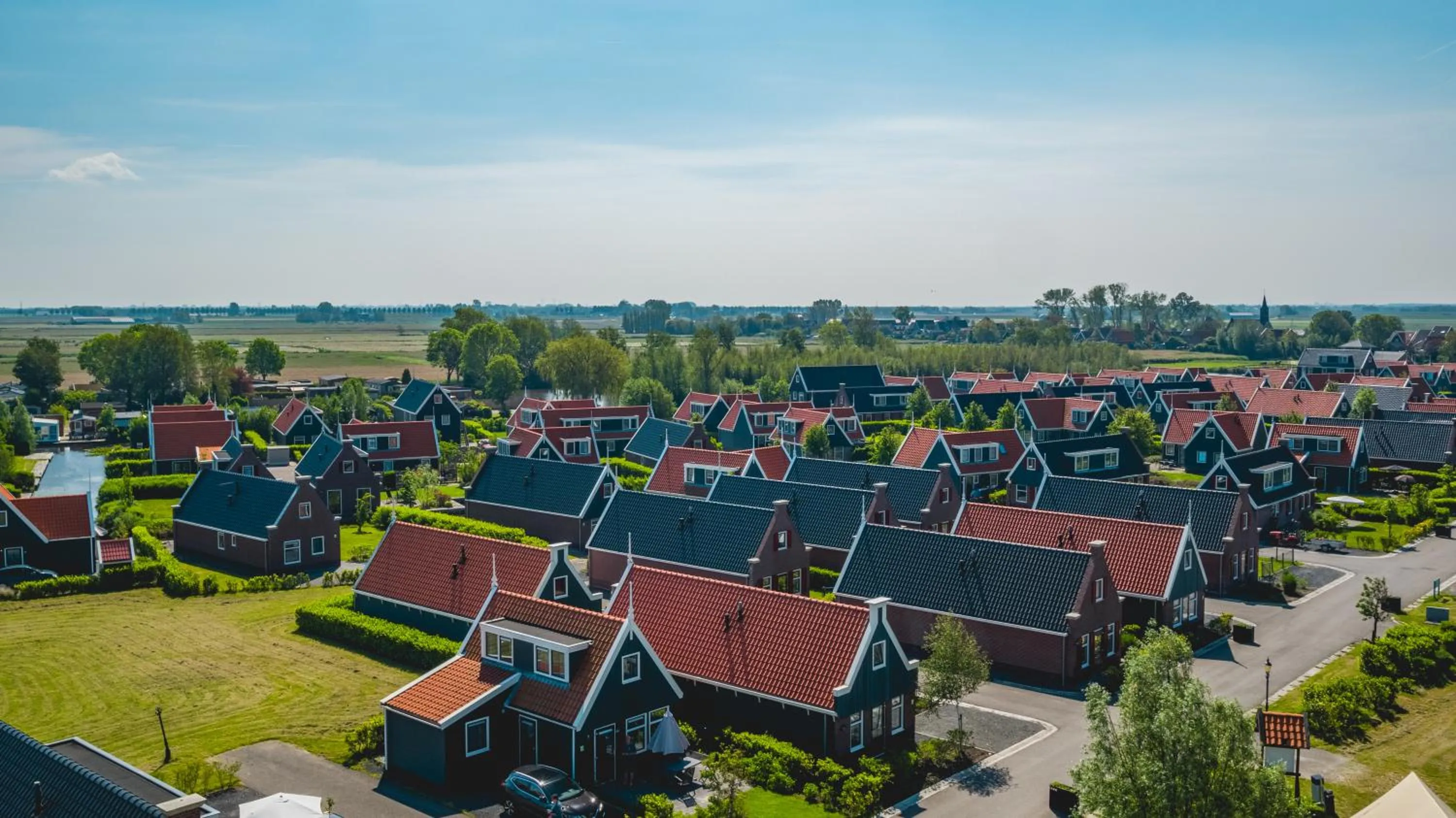 Natural landscape in De Beemster | Holiday park near Amsterdam