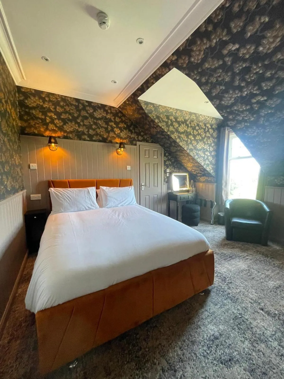 Bed in Falls of Lora Hotel