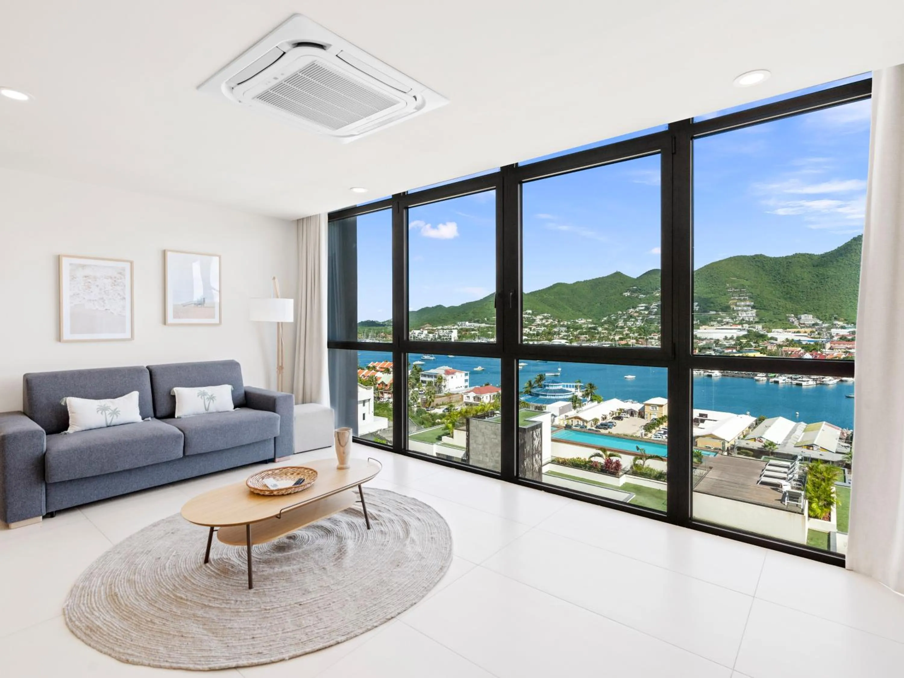 Living room in The Hills Residence