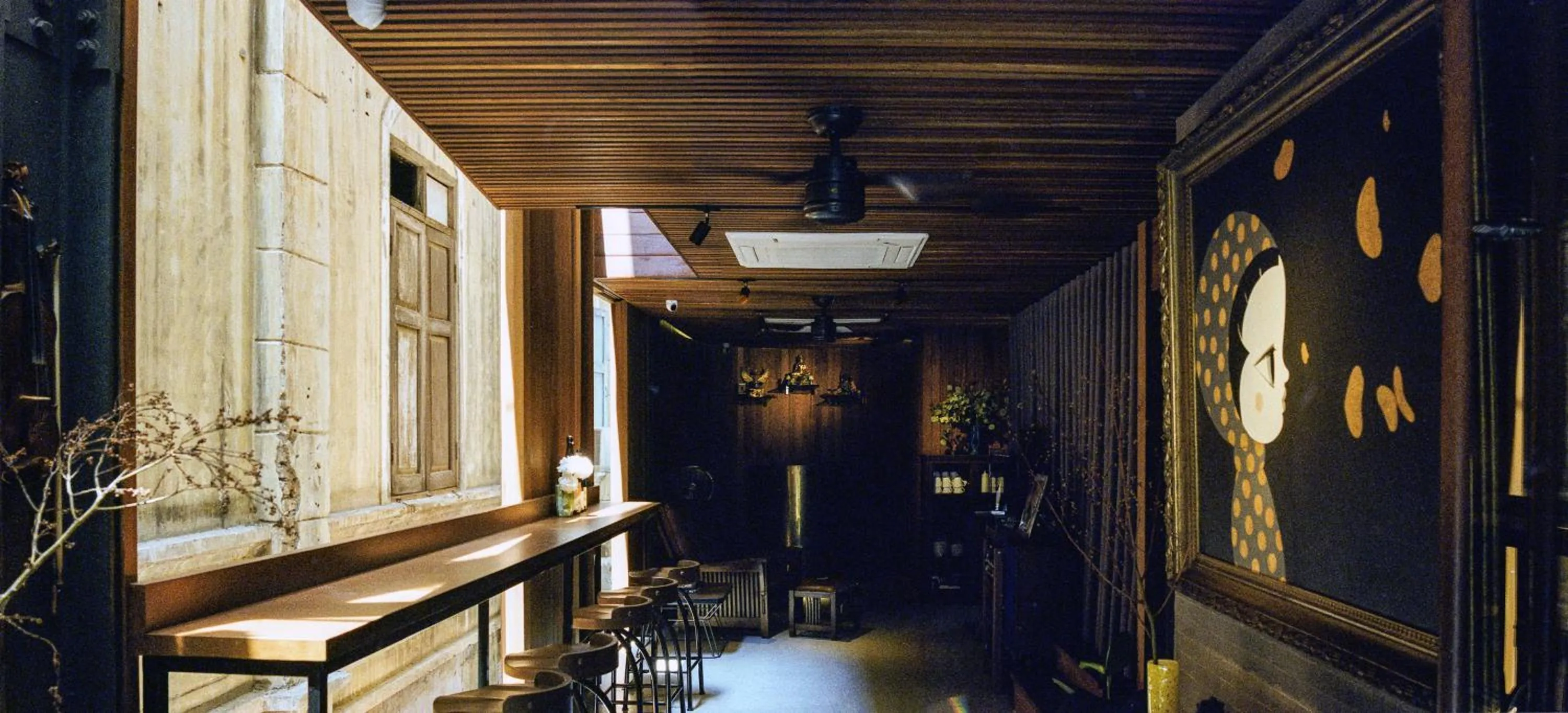 Dining area in Na Tanao 1969