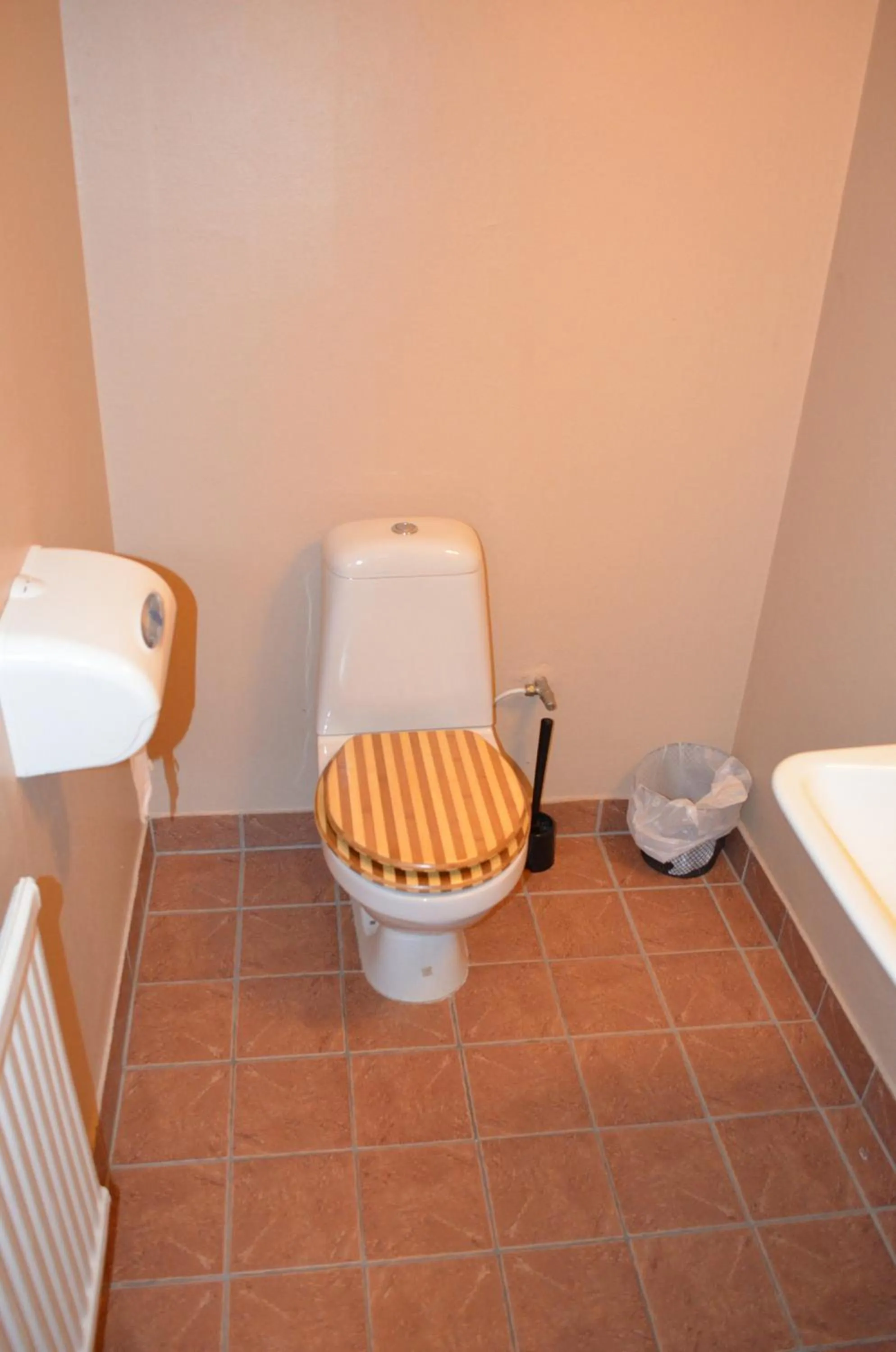 Toilet in Lyckåhem Lågprishotell och Vandrarhem