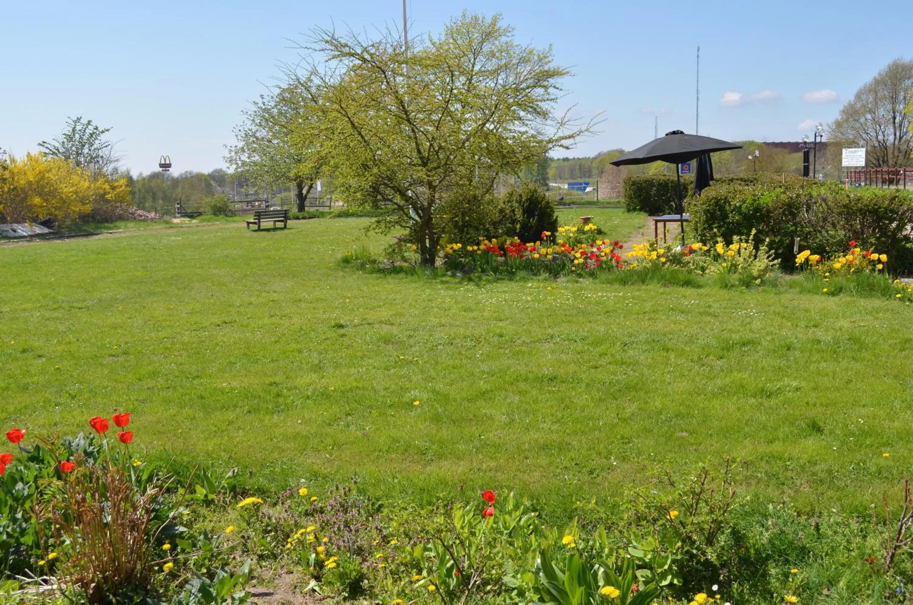 Garden in Lyckåhem Lågprishotell och Vandrarhem