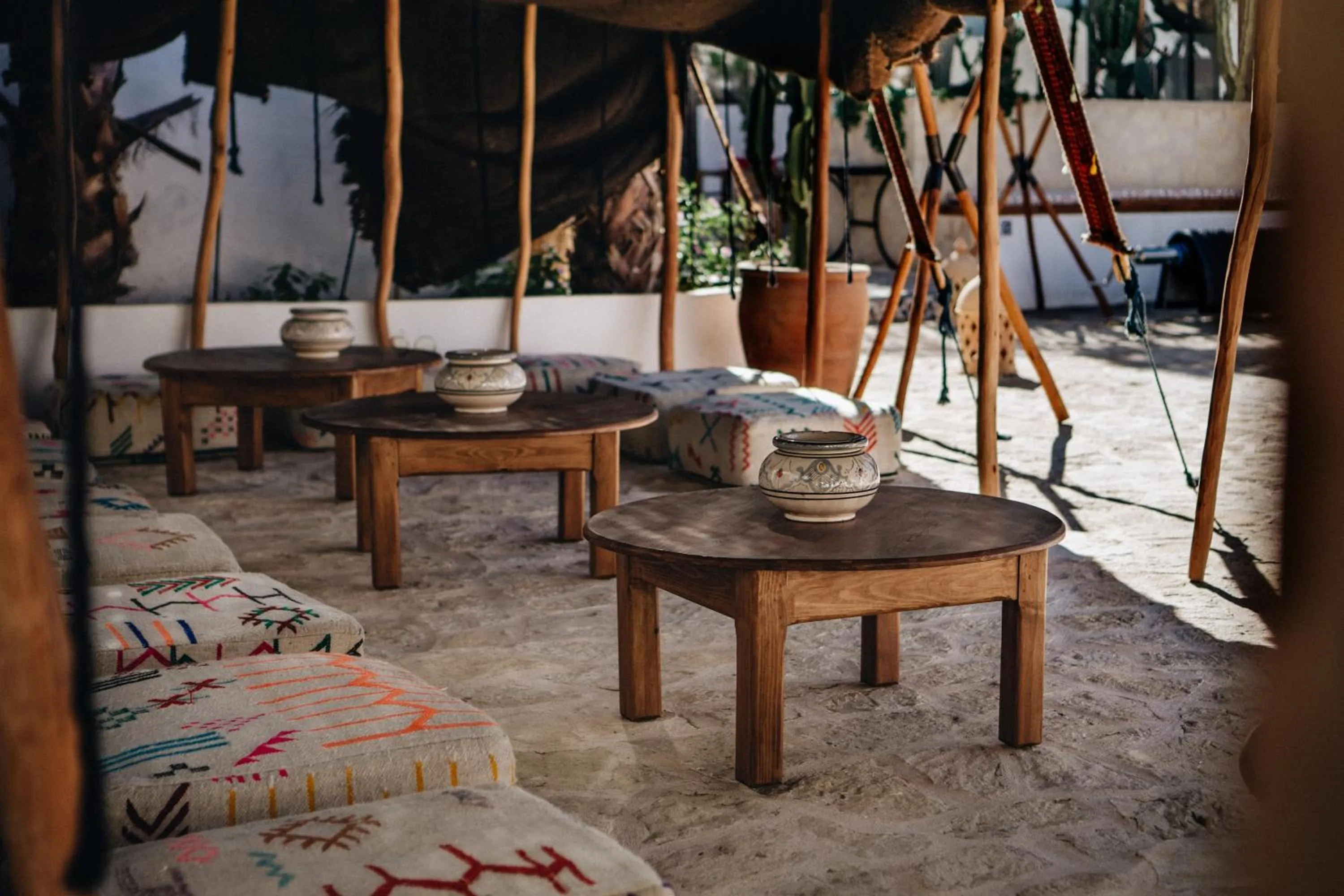 Living room in La Maison des Vagues