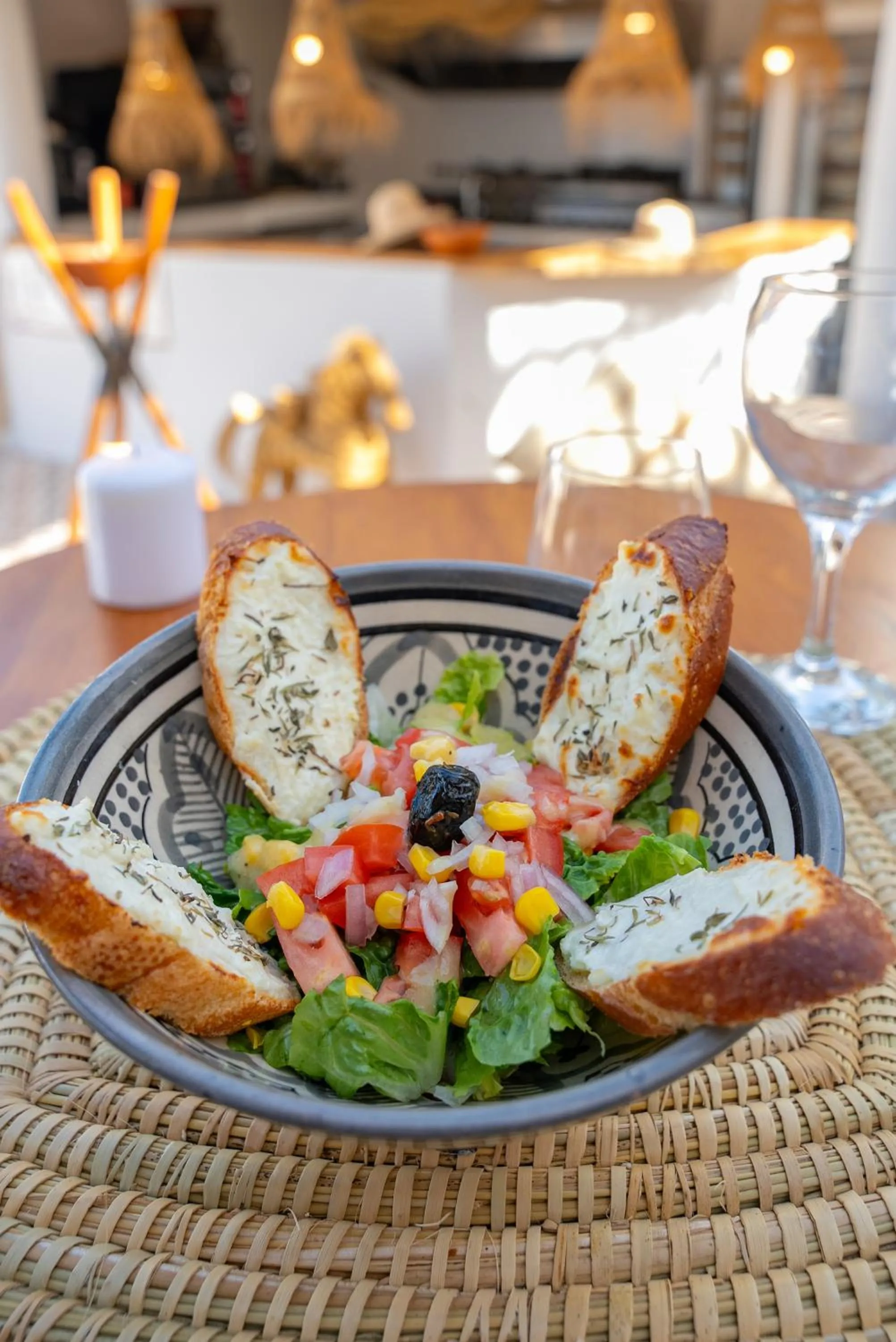 Food in La Maison des Vagues