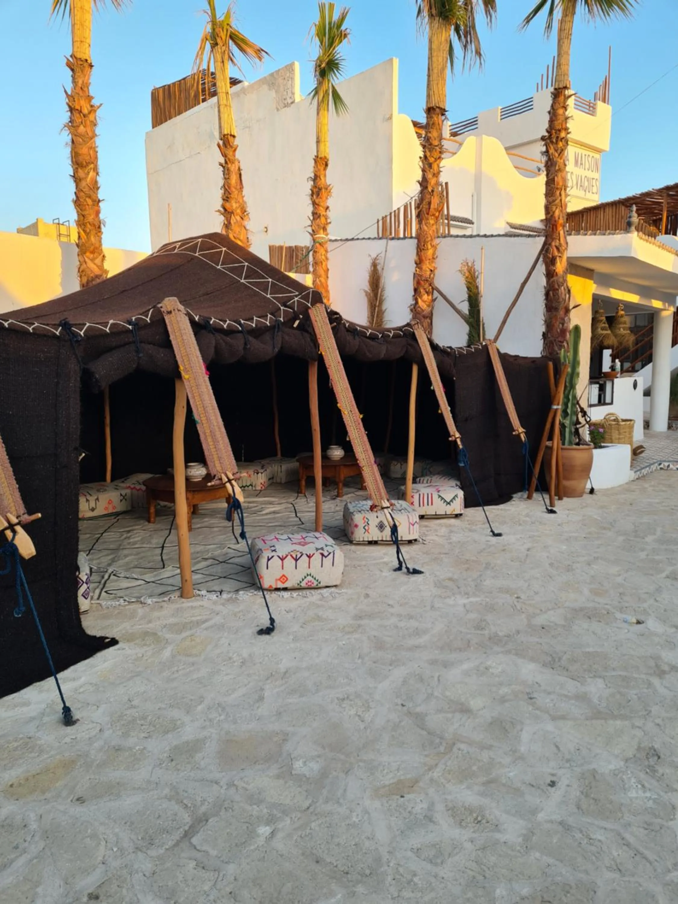 Garden in La Maison des Vagues