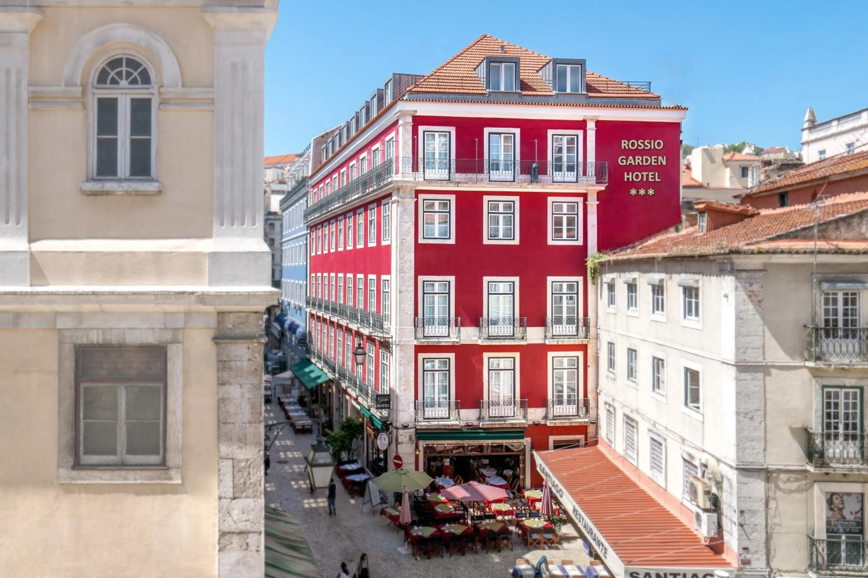 Facade/entrance in Rossio Garden Hotel
