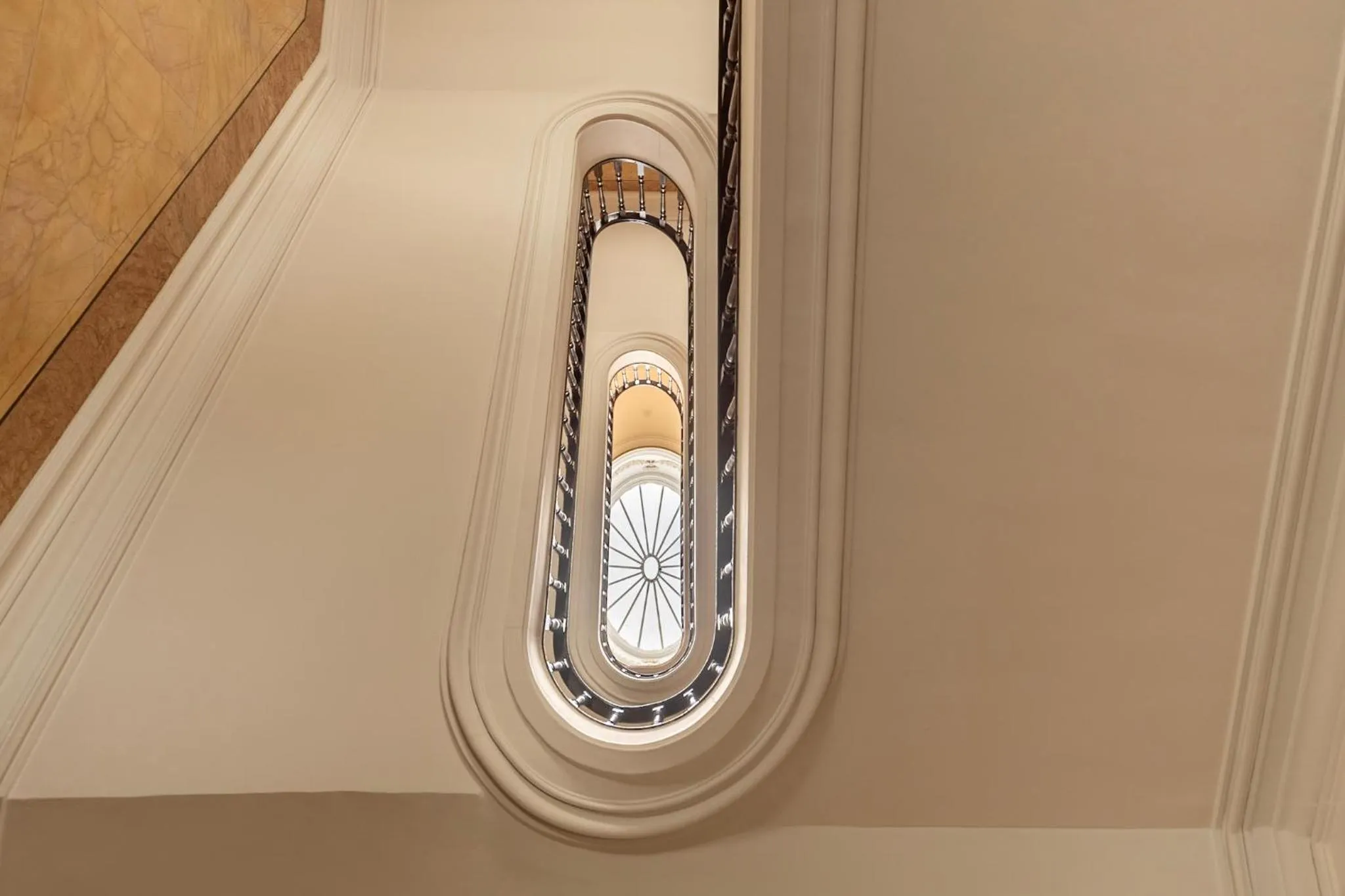 Decorative detail in Maison Bleue