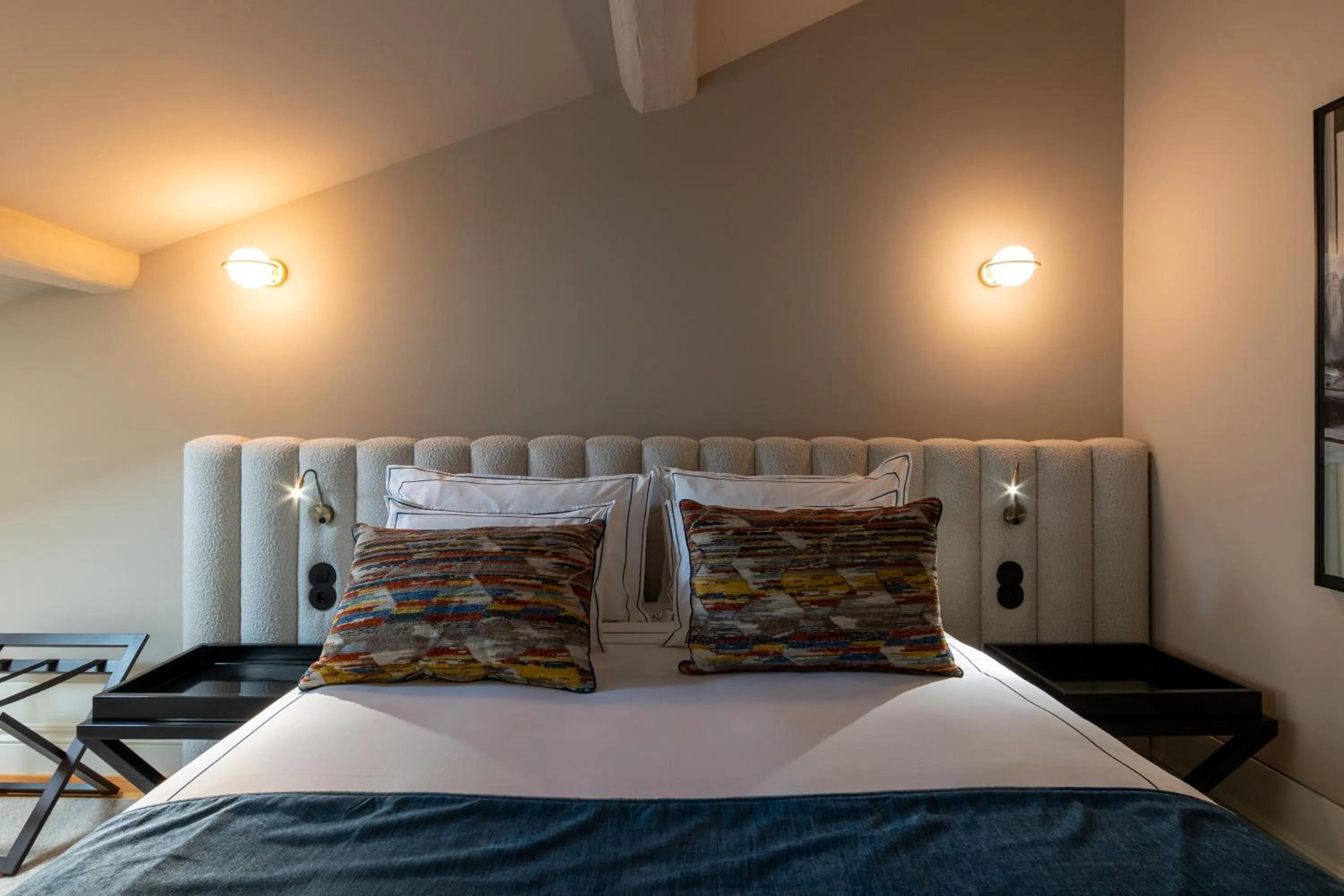 Bedroom in Maison Bleue